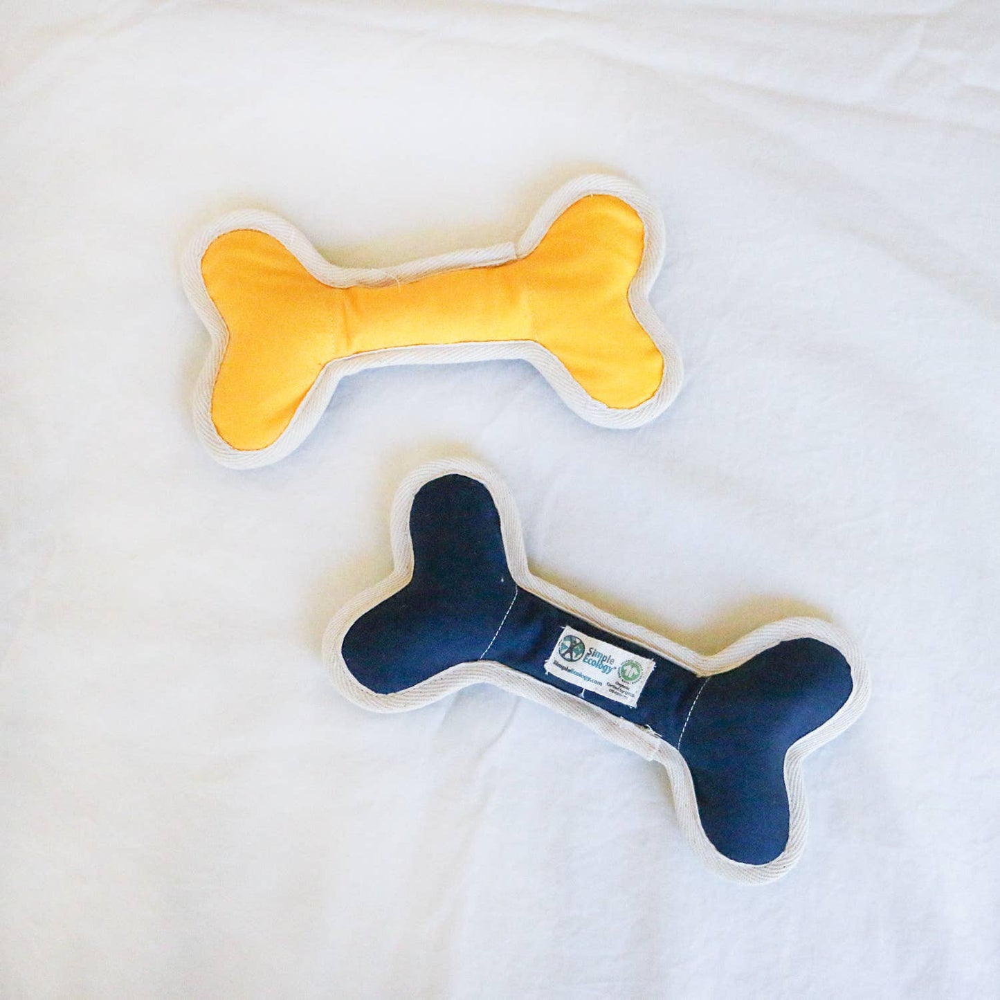 Simple Ecology - Plastic-Free Upcycled Organic Cotton Dog Toys