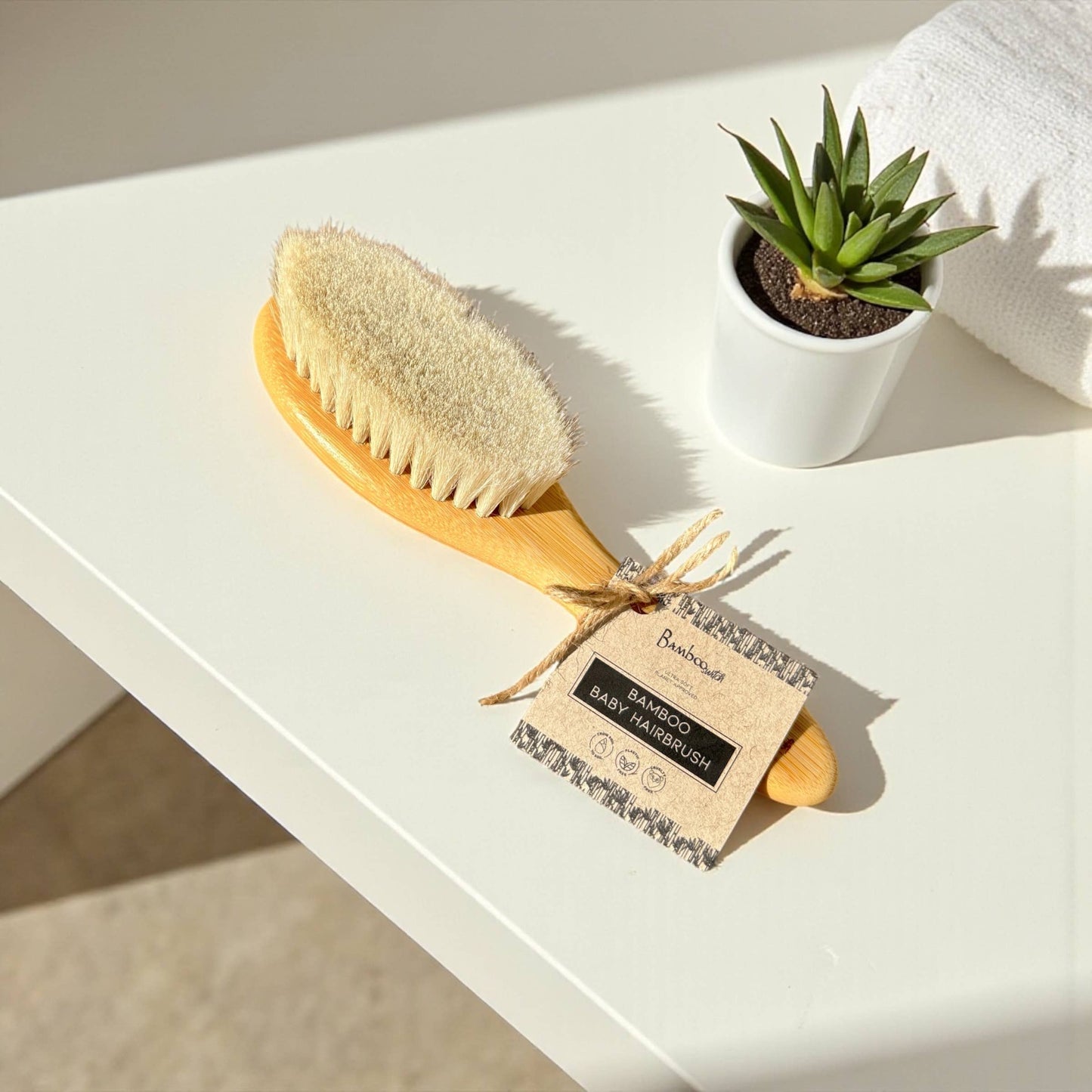 Bamboo Baby Hairbrush | Earth Day Bestseller