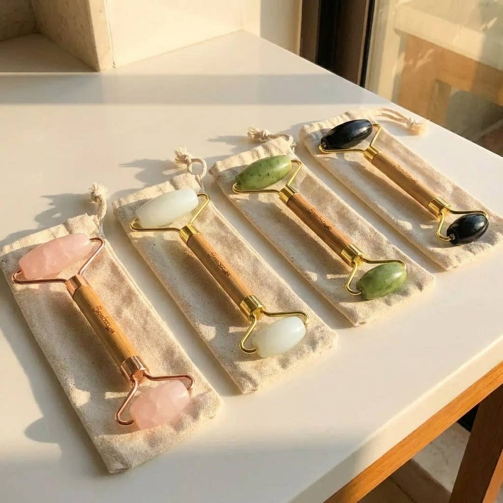 Bamboo Switch - Bamboo Facial Massage Roller | Self Care | Summer Bestseller