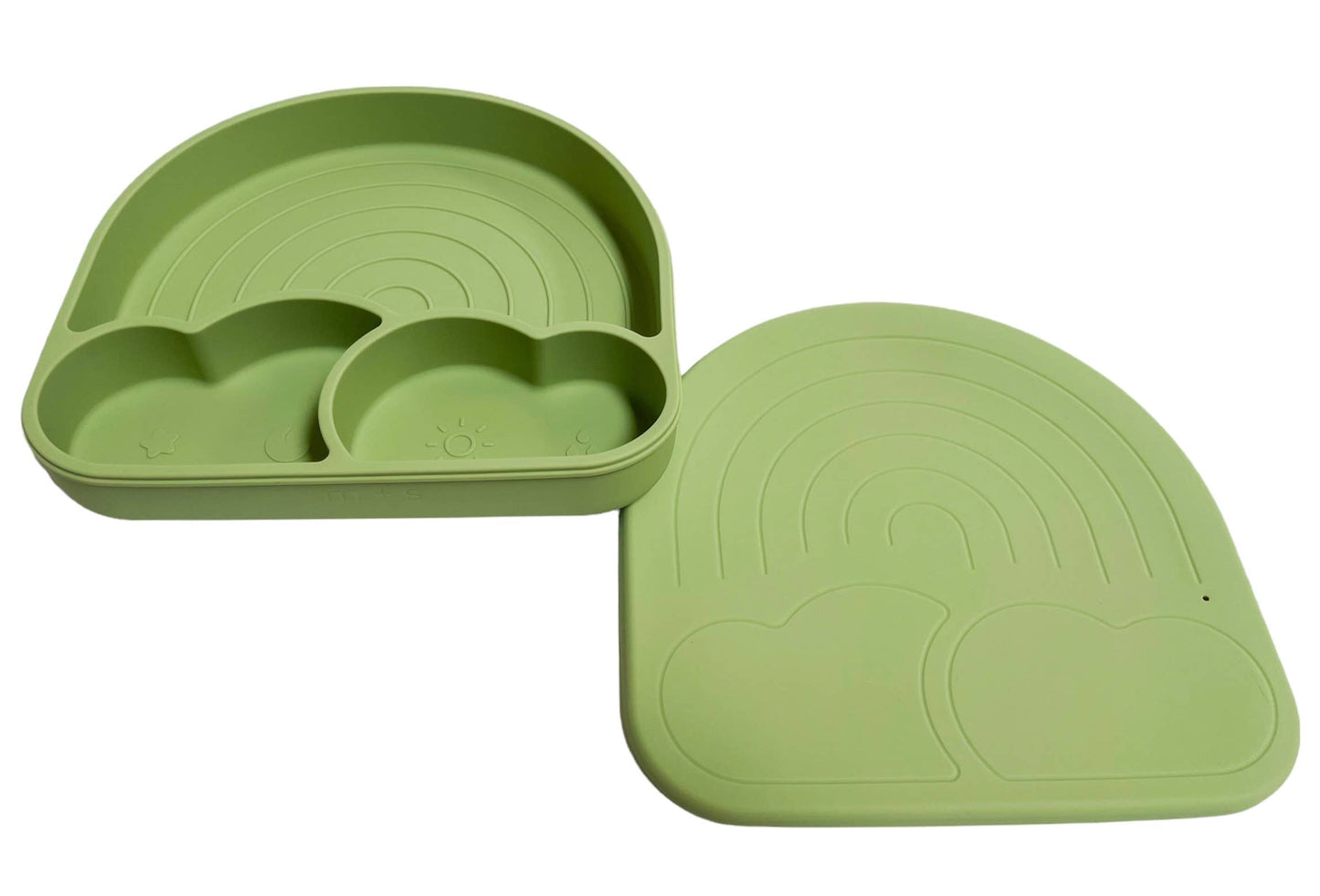 Marlowe and Sage LLC - Rainbow Plate Set