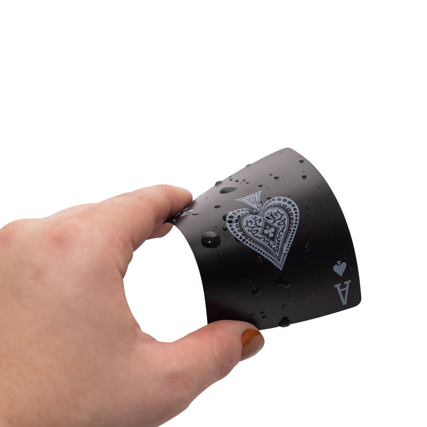 Men's Black Edition Waterproof Card Deck | Plastic