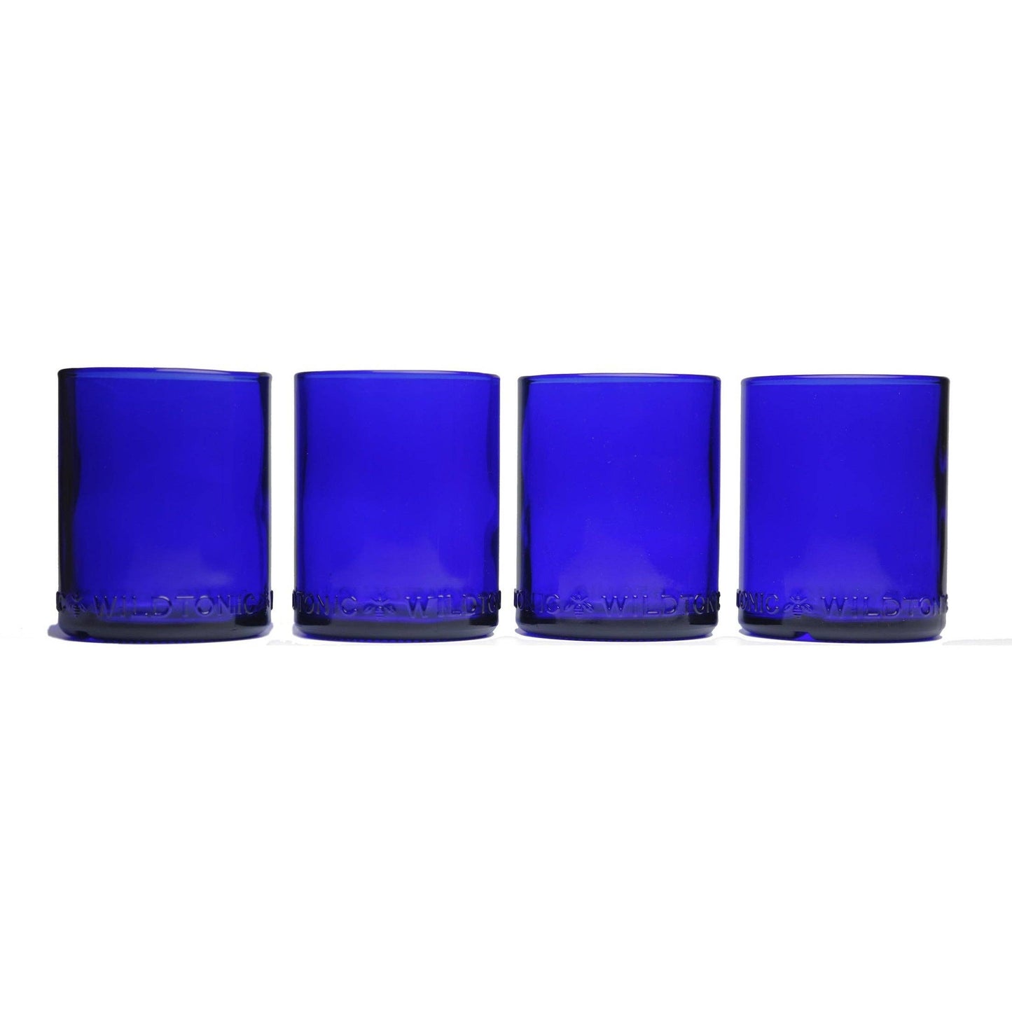 Refresh Glass - 12oz Set of 4 Cobalt Glasses