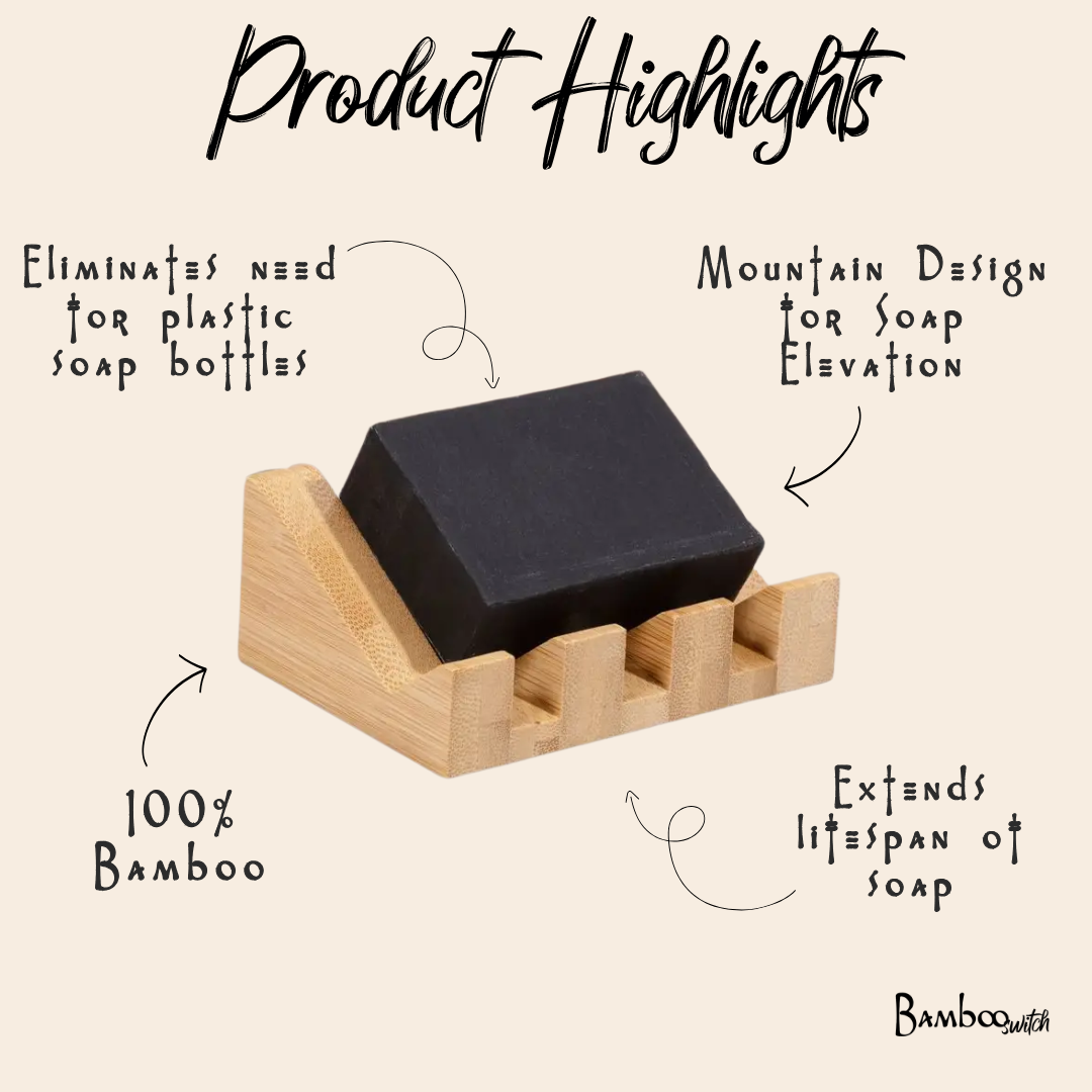 Bamboo Switch - Bamboo Soap Lift | Mountain | Faire Market Bestseller