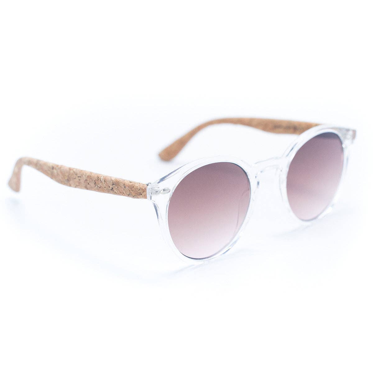 Women's Cork Sunglasses with UV Protection Lenses(Including