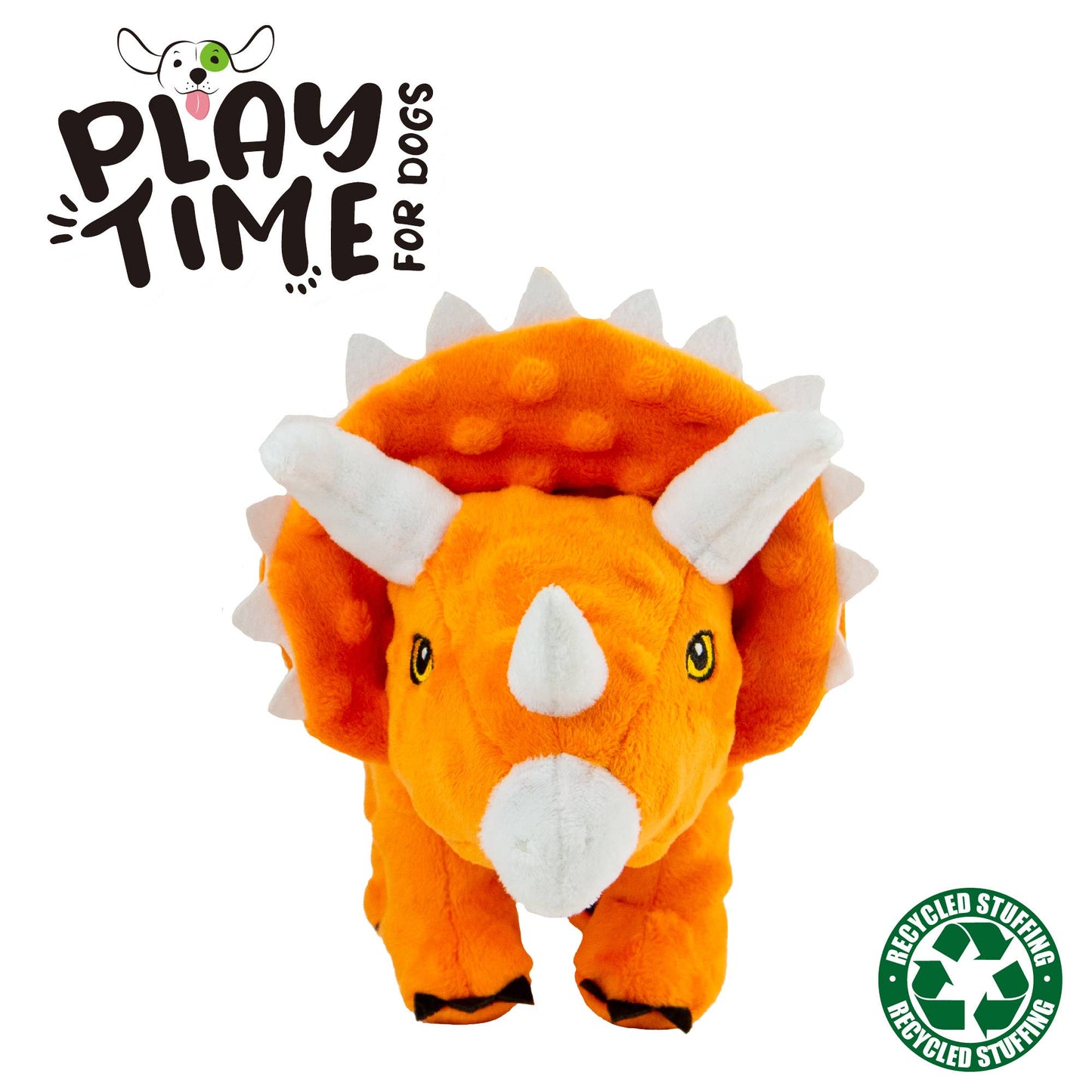 Play Time For Dogs - Cuddle Roarsome Dino