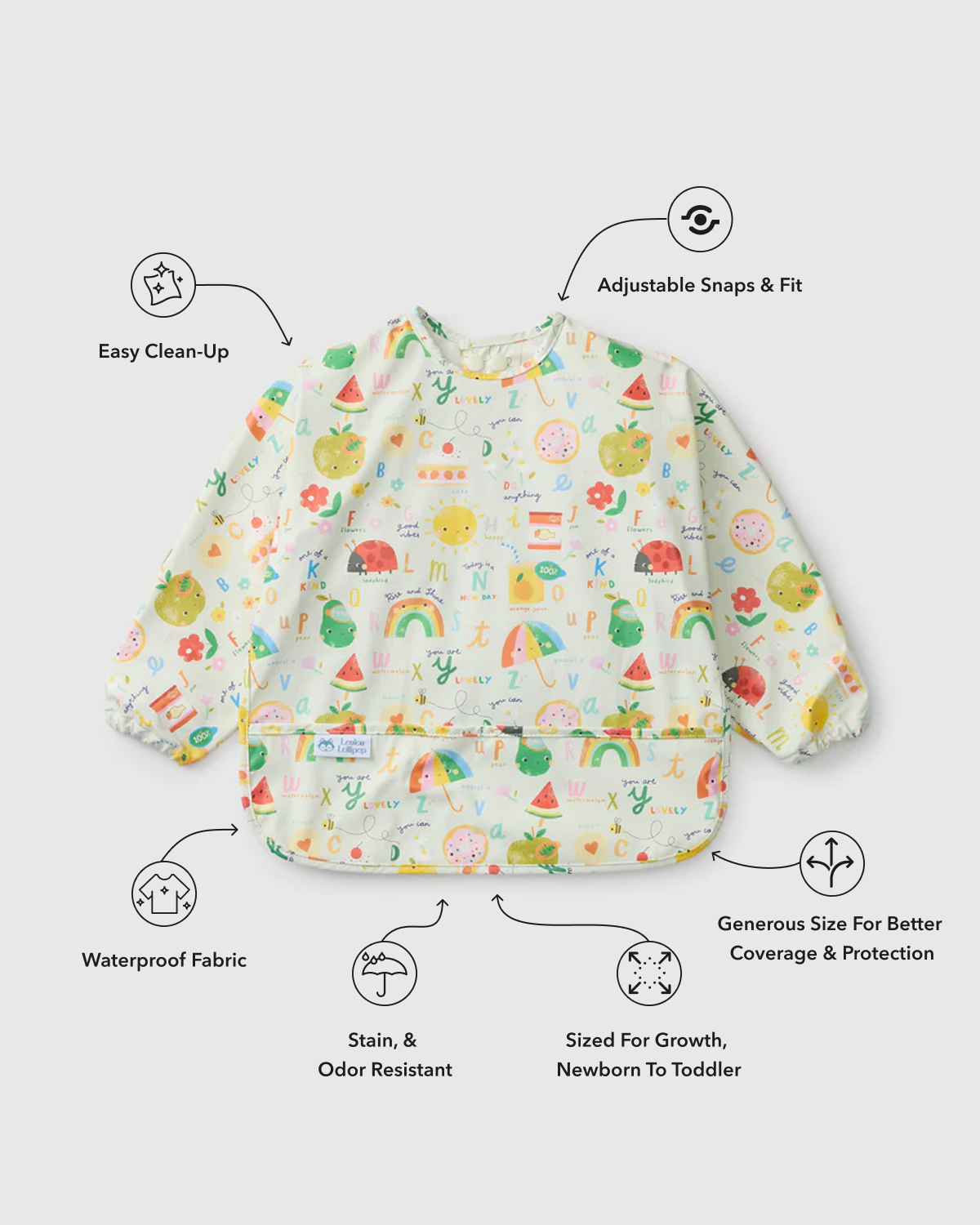 Long Sleeve Waterproof Bib
