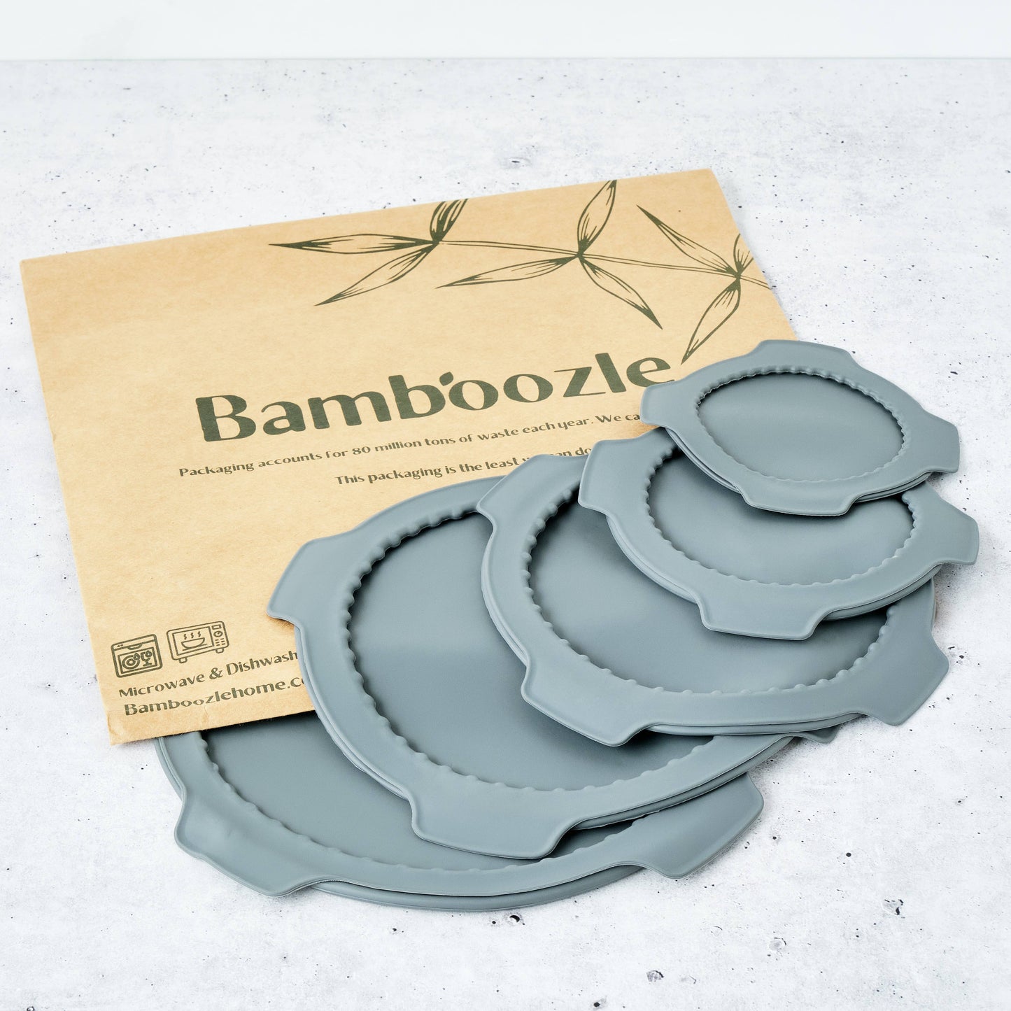 Mixing Bowl Lids - Bamboozle - 5-Piece - Dishwasher Safe
