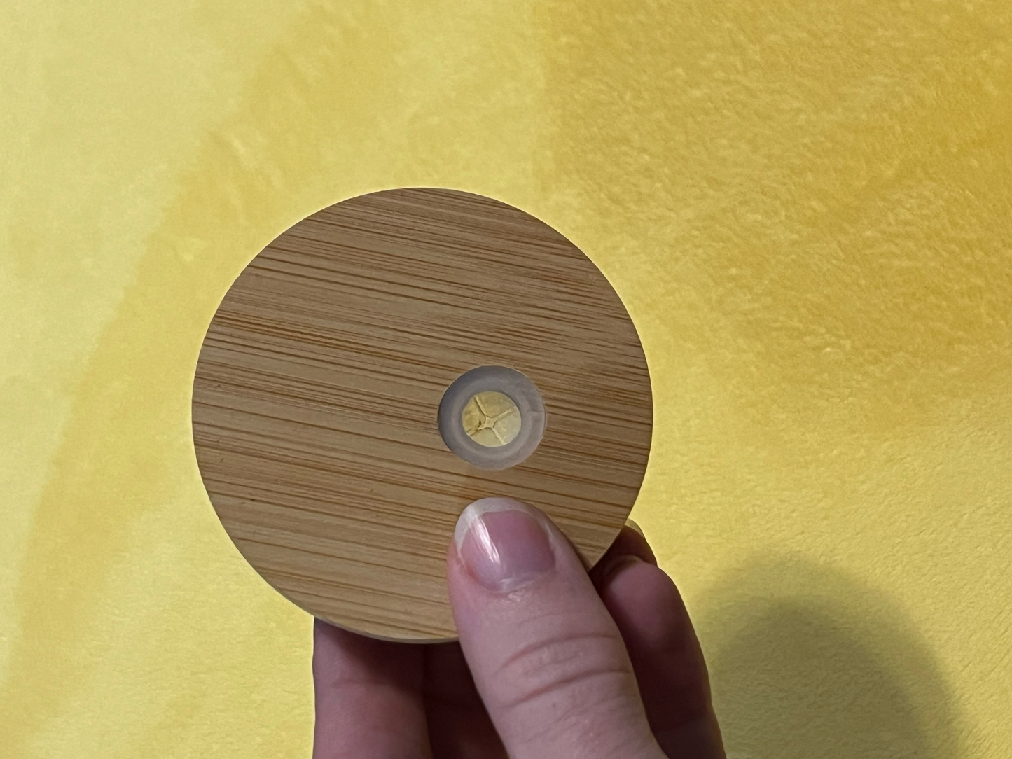 Uplifter Sticker - Bamboo lid for Libbey can