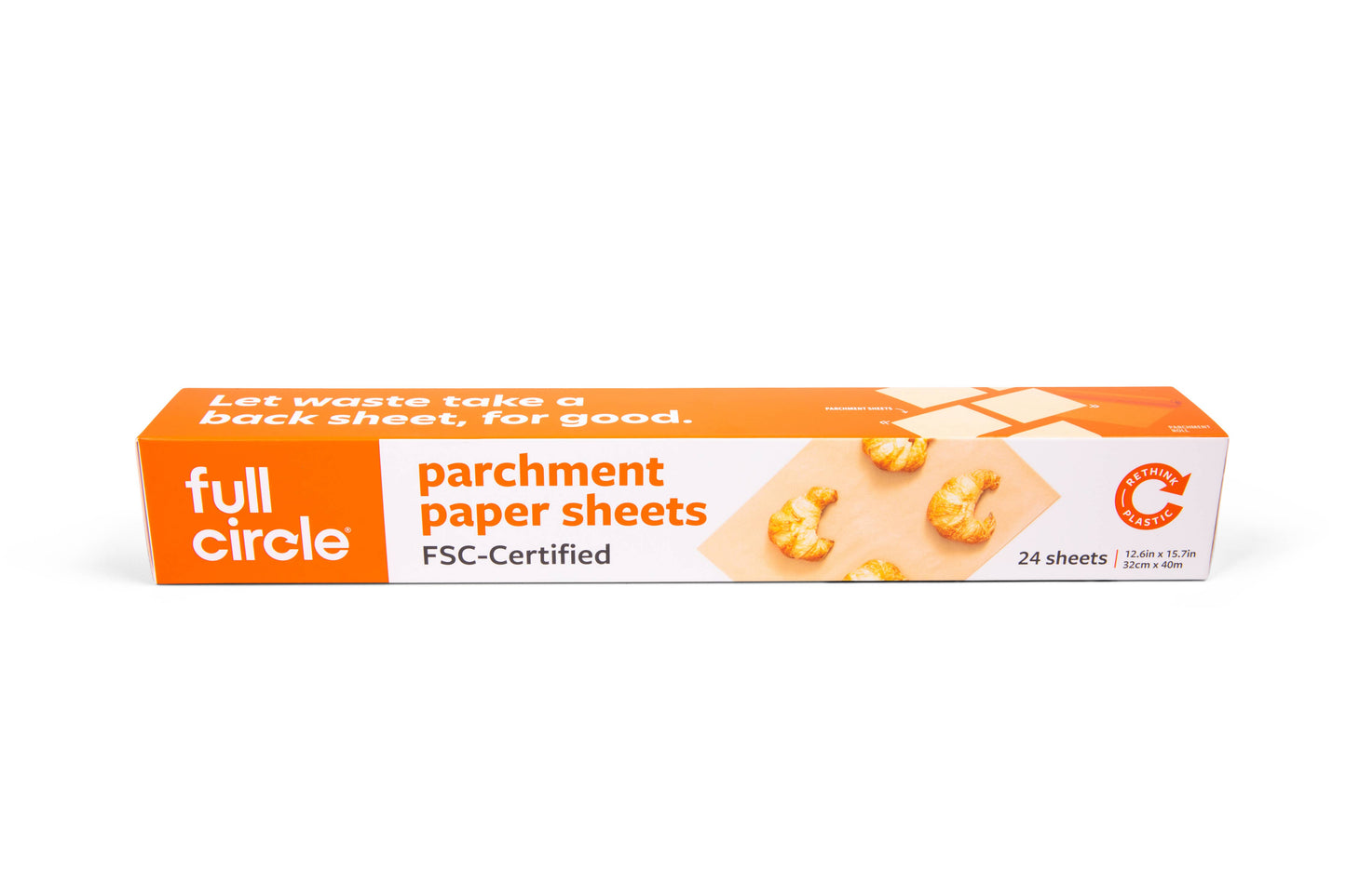 Full Circle Home - Pre-Cut Parchment Paper Sheets - 24ct