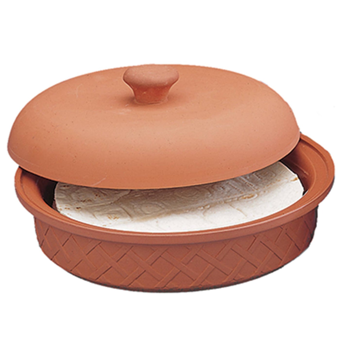 Fox Run Brands - Fox Run Terra Cotta Tortilla Warmer, 8.5" x 4.25"