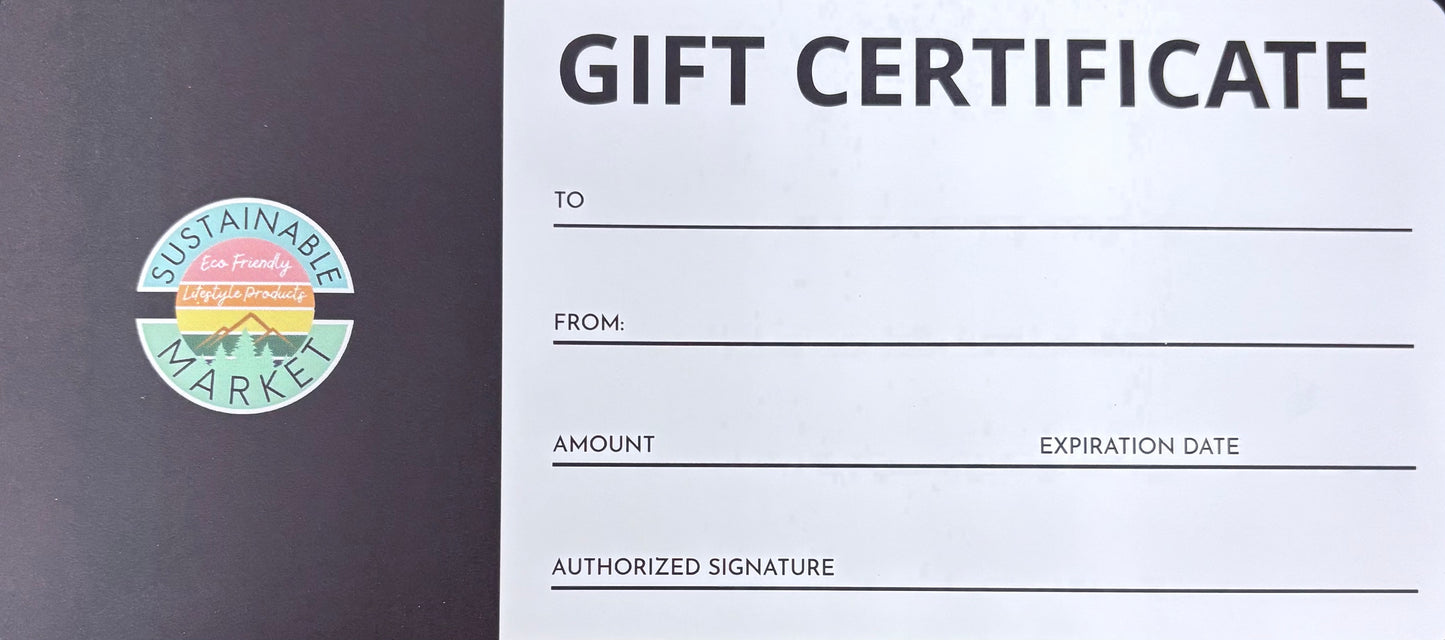 Sustainable Market Gift Card