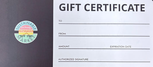 Sustainable Market Gift Card