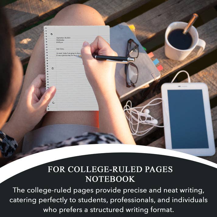 1-Subject Spiral Notebook , College Ruled