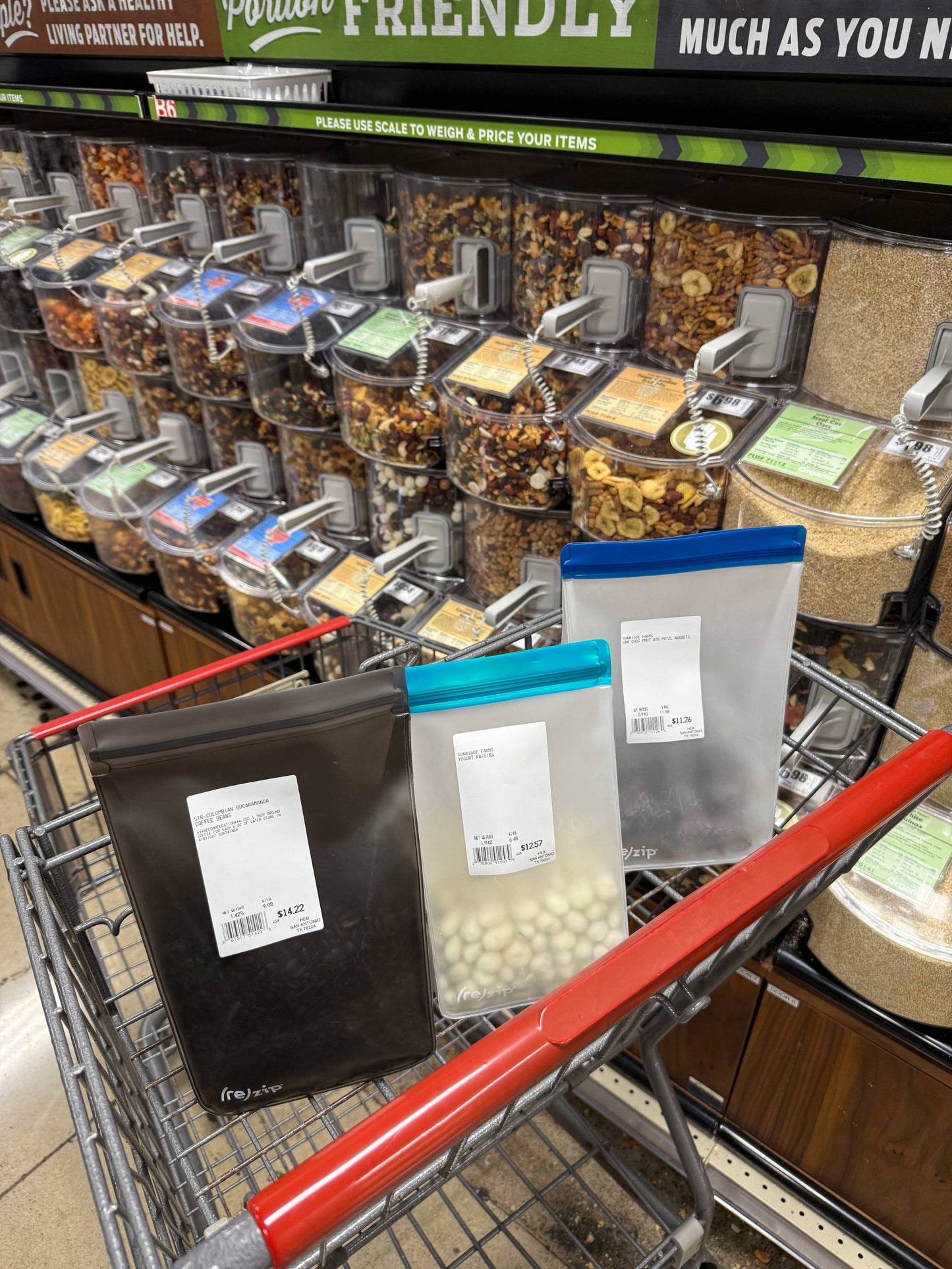 Reusable Stand-Up Snack and Chip Pantry Bags- 2 Piece Sets