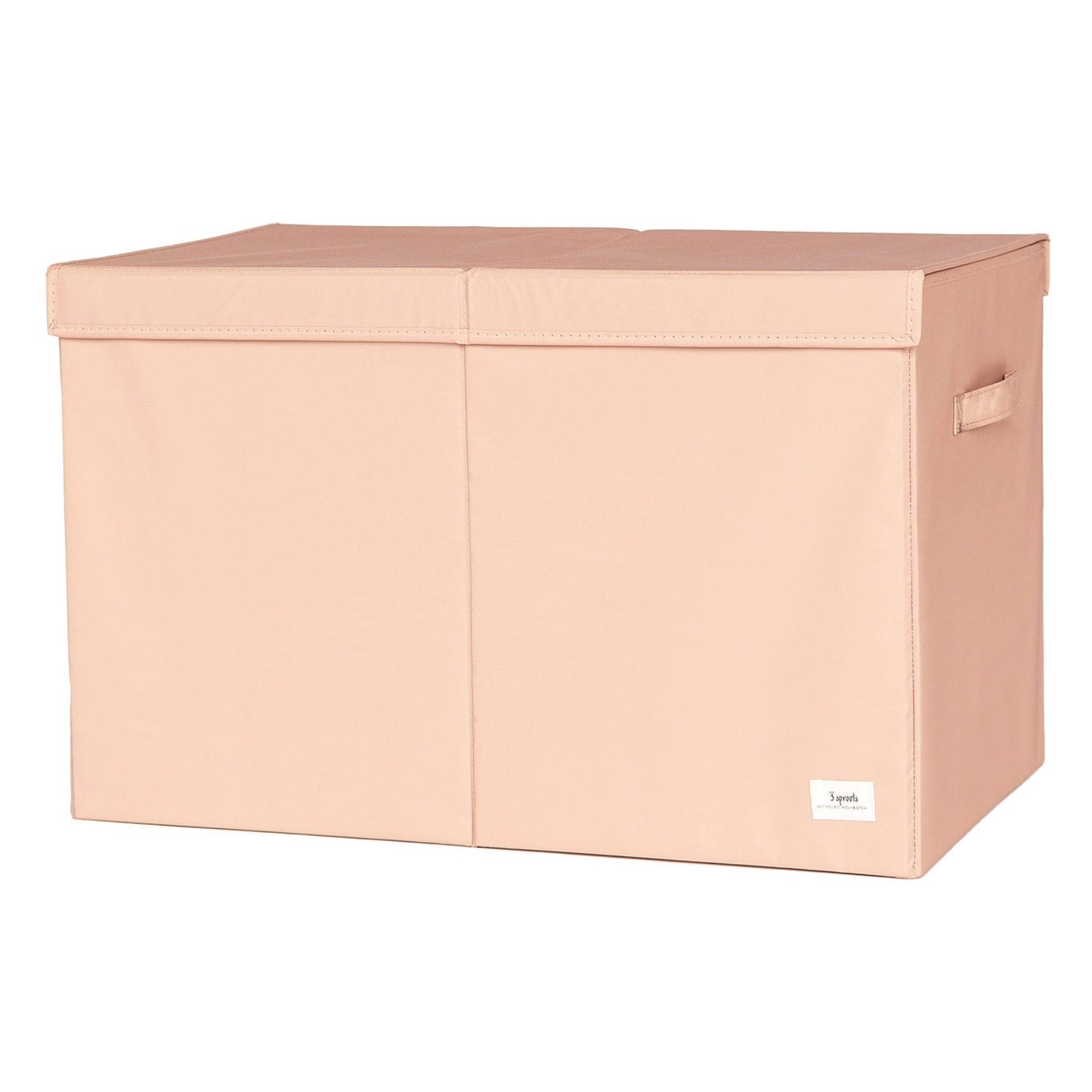 3 Sprouts - Kids Recycled Fabric Toy Chest - Solid Colors