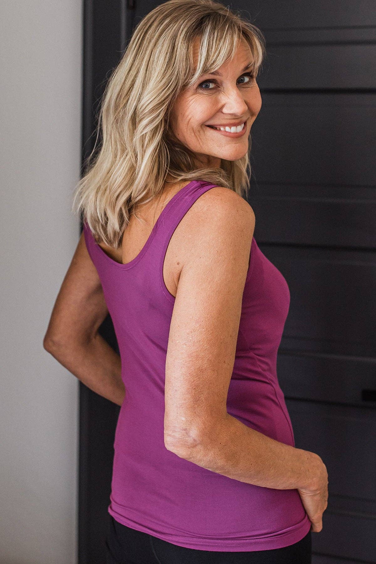 YALA - Zia Layering Bamboo Tank Top