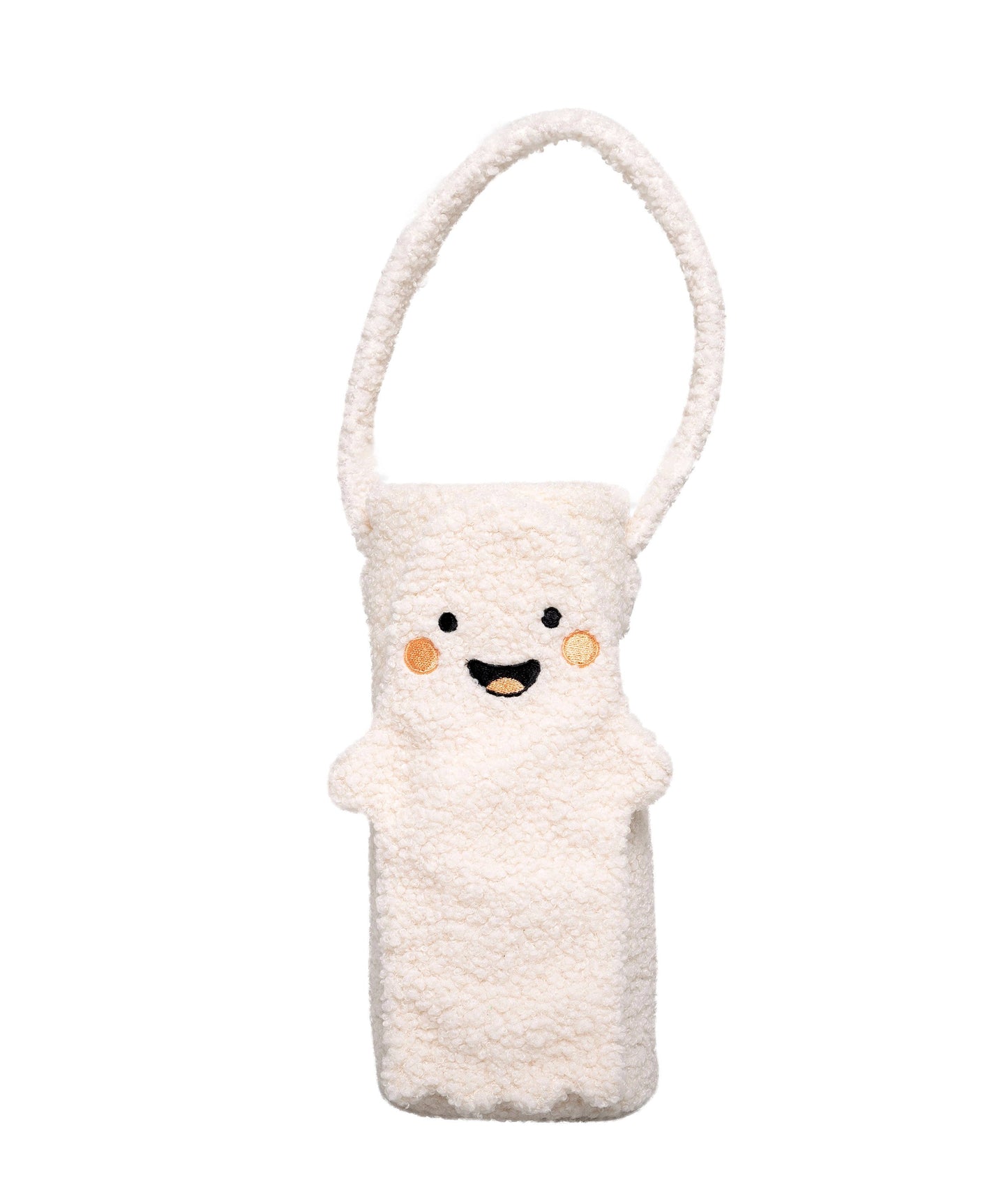 Pearhead - Ghost Sherpa Wine Bottle Gift Bag, Hostess Gift
