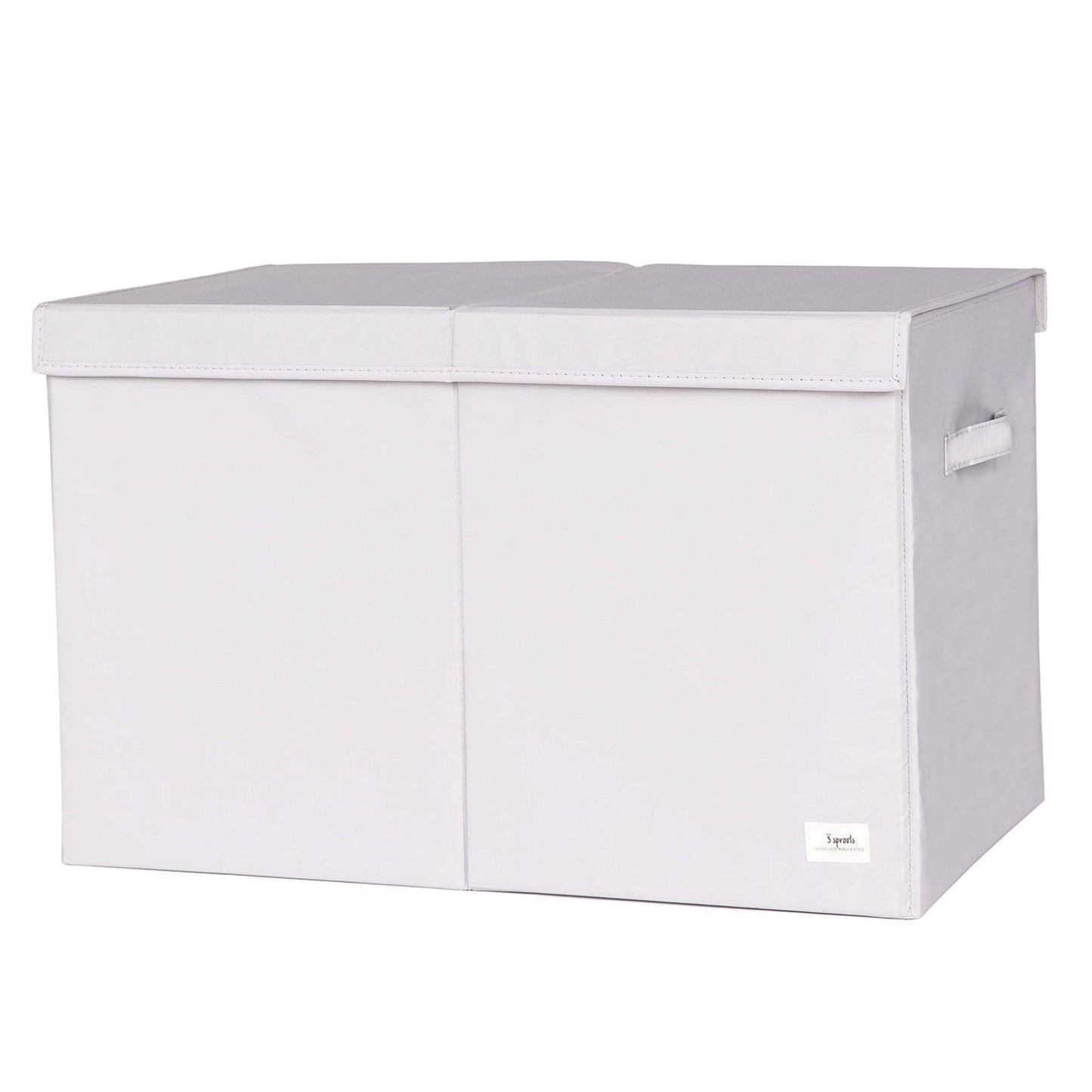3 Sprouts - Kids Recycled Fabric Toy Chest - Solid Colors