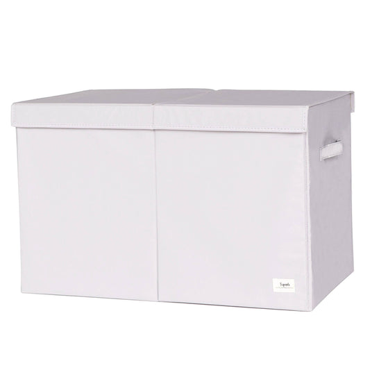 3 Sprouts - Kids Recycled Fabric Toy Chest - Solid Colors