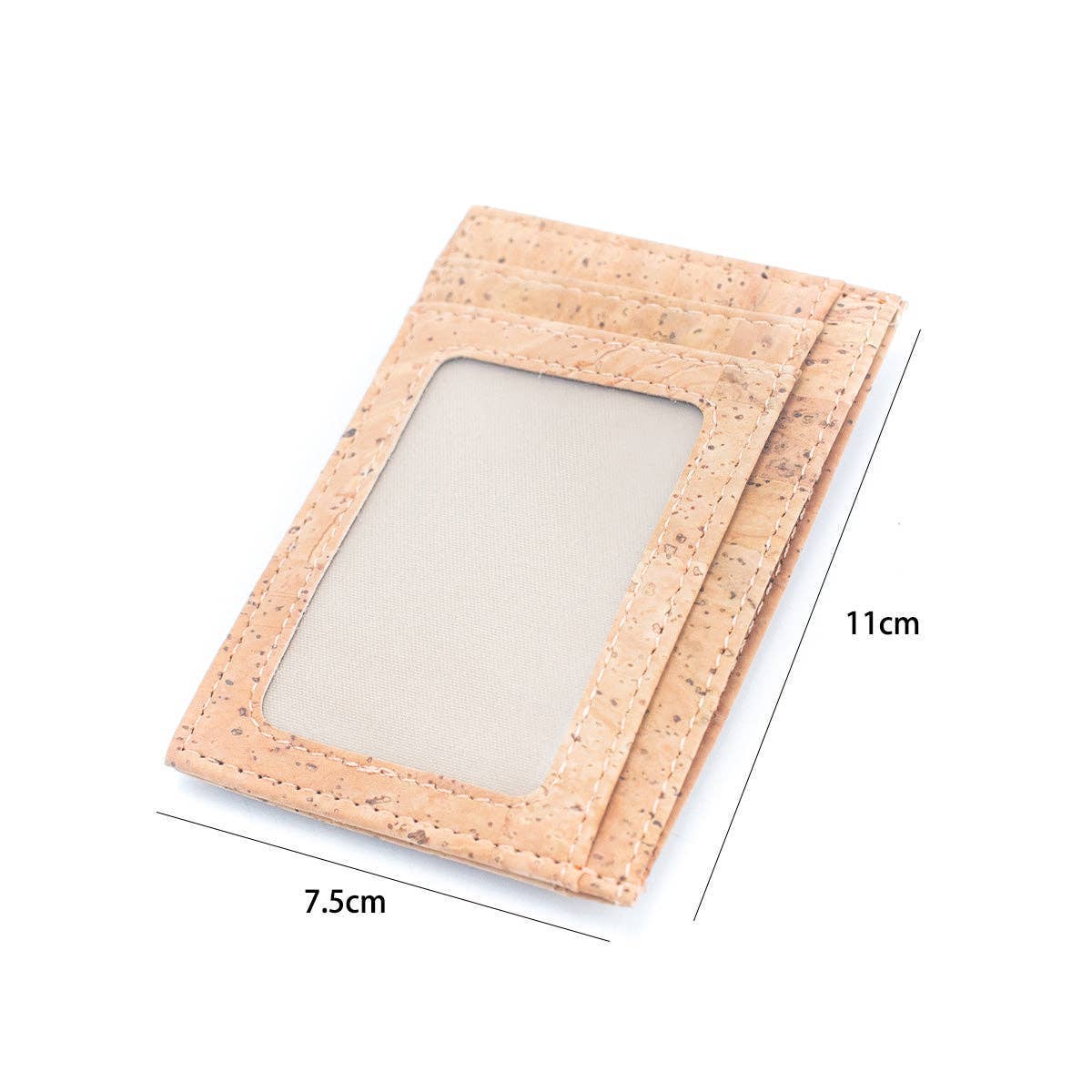 Meninas Bonitas Cork - Men's RFID-Blocking Cork Card Wallets BAG-2252