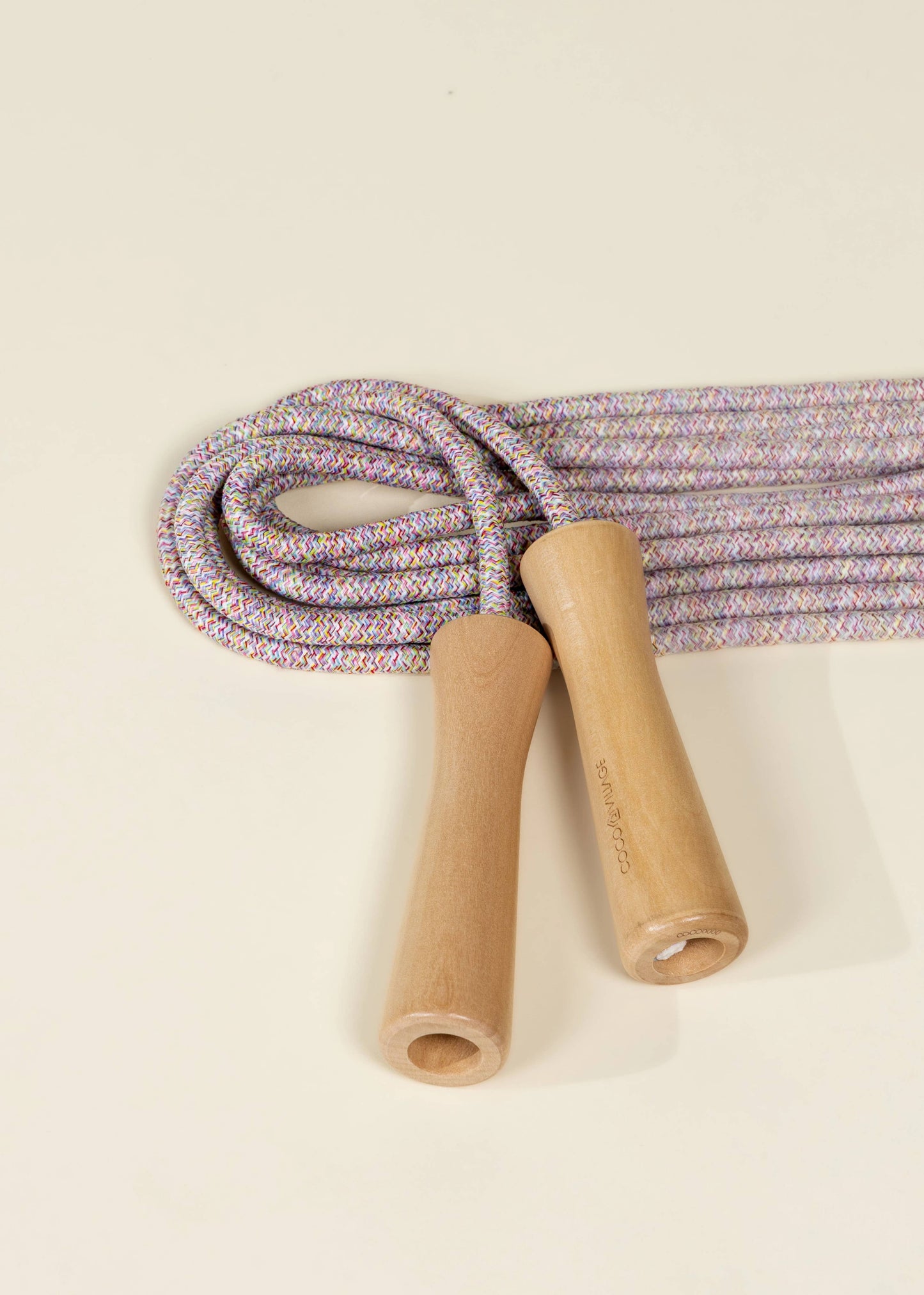 Coco Village - Extra-Long Wooden Handle Skipping Rope – Candy Pop