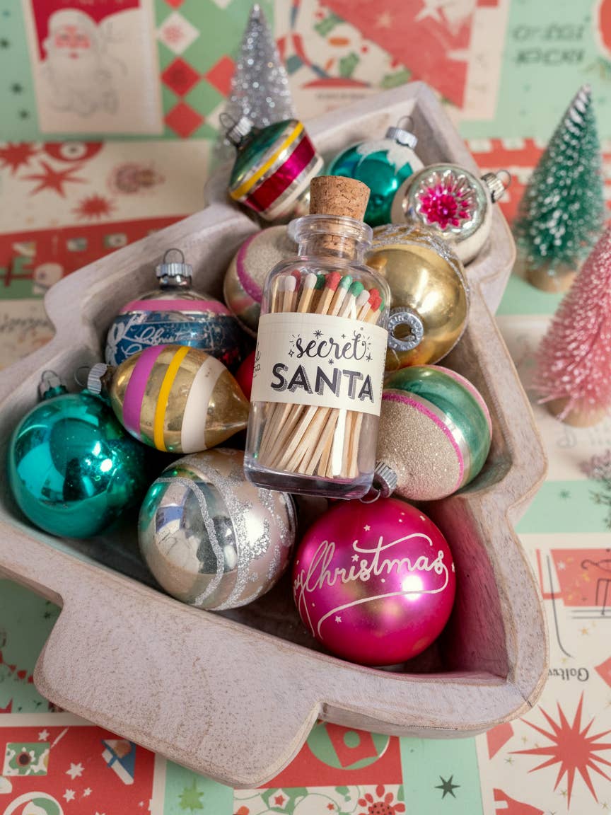 Mini Apothecary Christmas Secret Santa Matches