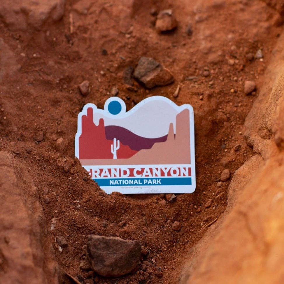 Grand Canyon National Park Sticker - Arizona Souvenir + Gift