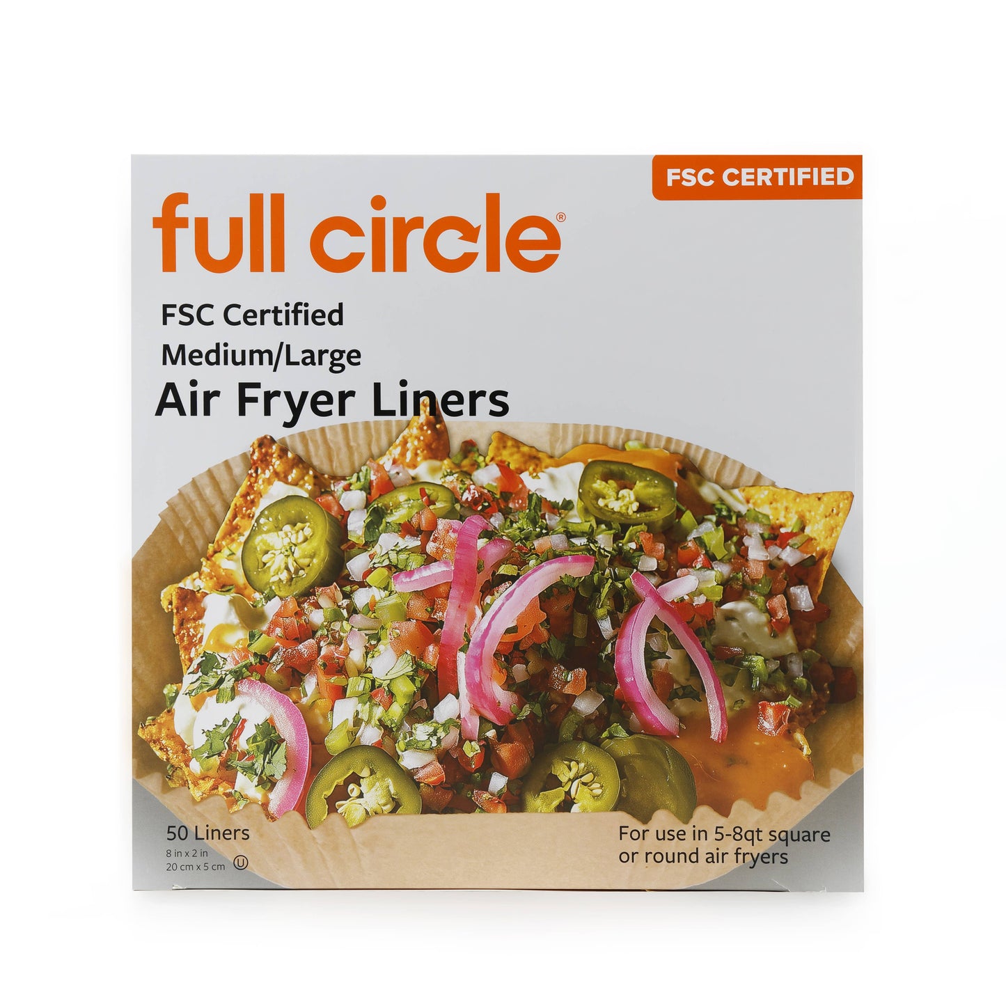 Full Circle Home - FSC Certified Air Fryer Liners - 50pk