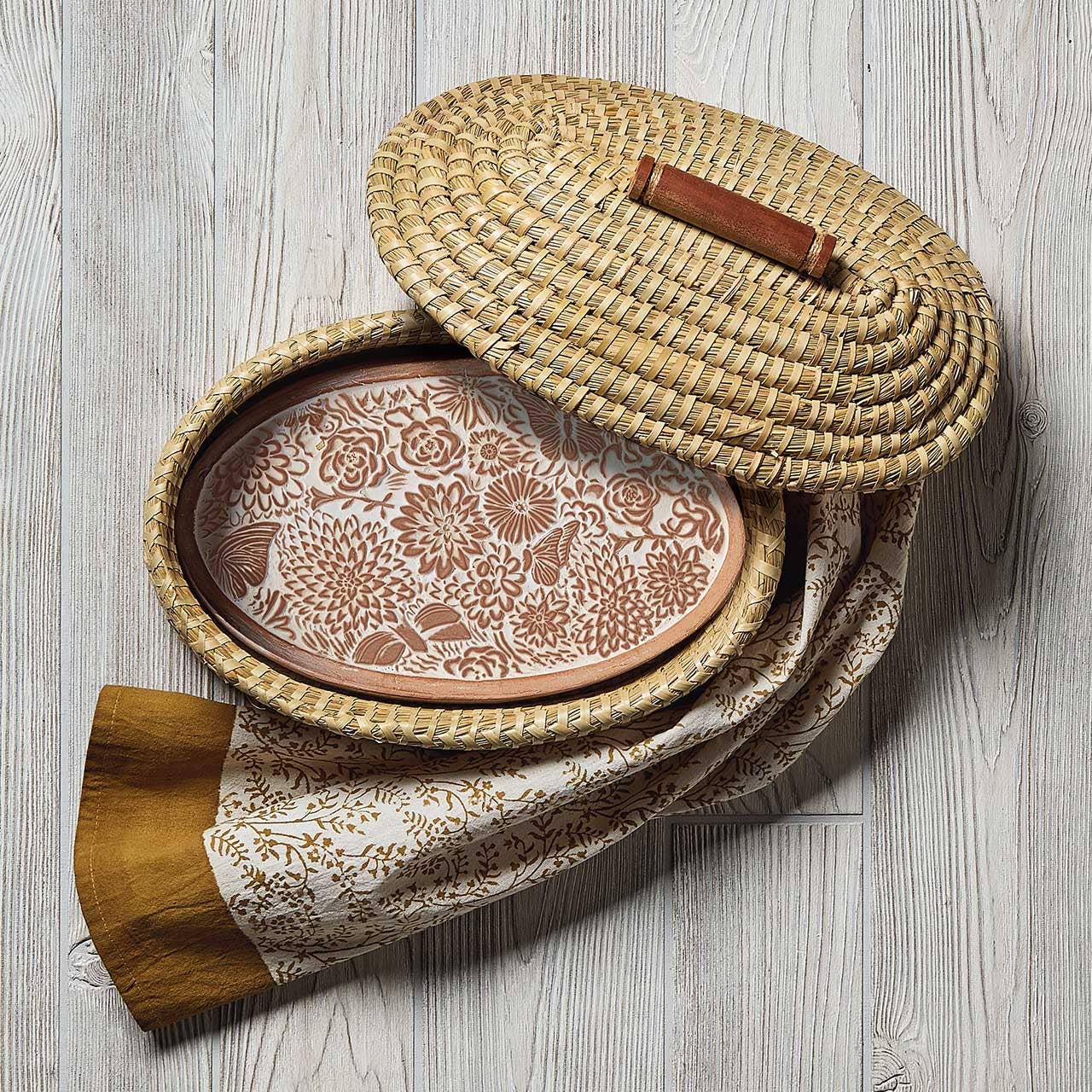 SERRV International - Butterfly Garden Handmade Breadwarmer