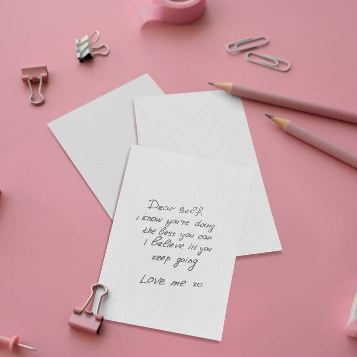 Blank Index Cards Unruled, White