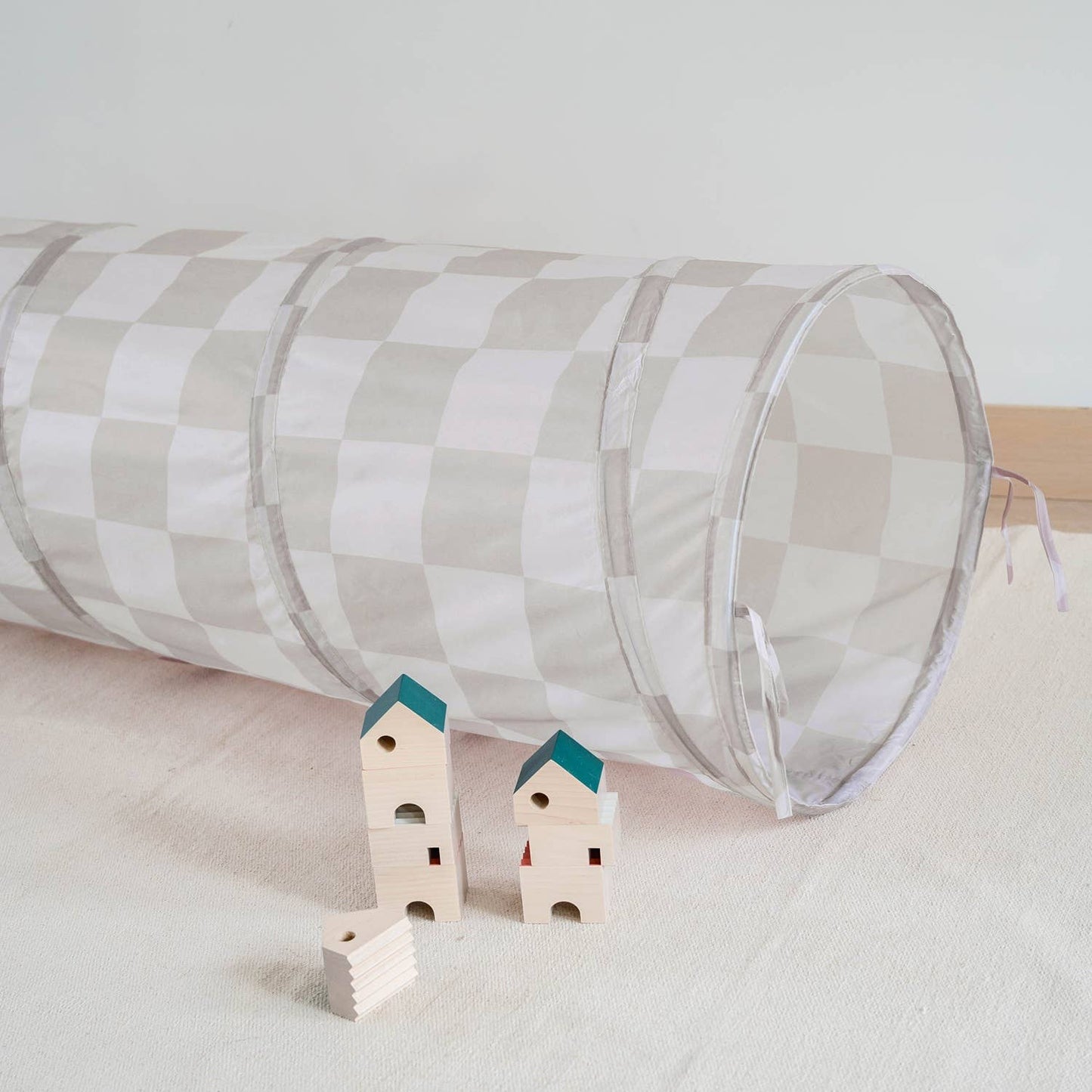 Kids Play Tunnel with Recycled Fabric