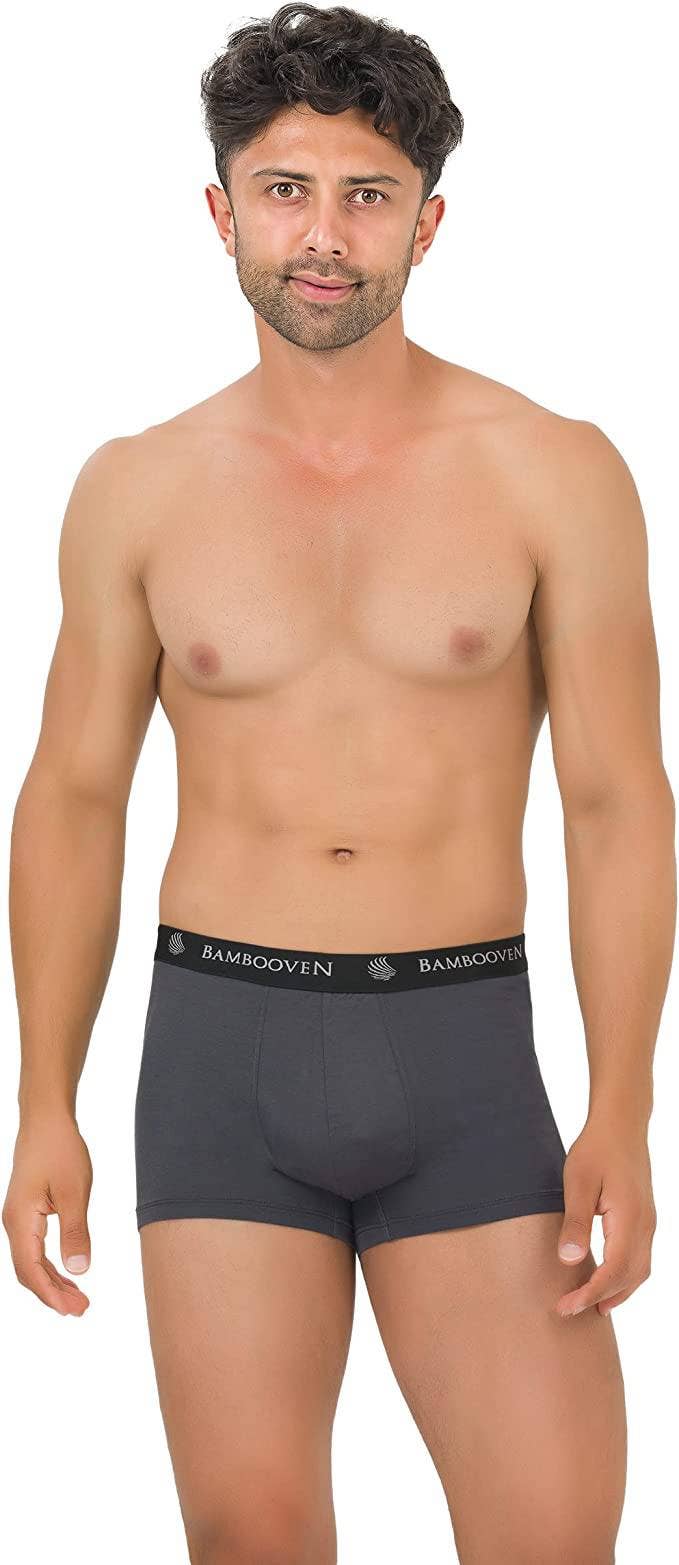 Bambooven - Men’s Bamboo Trunks with Pouch 4-Pack