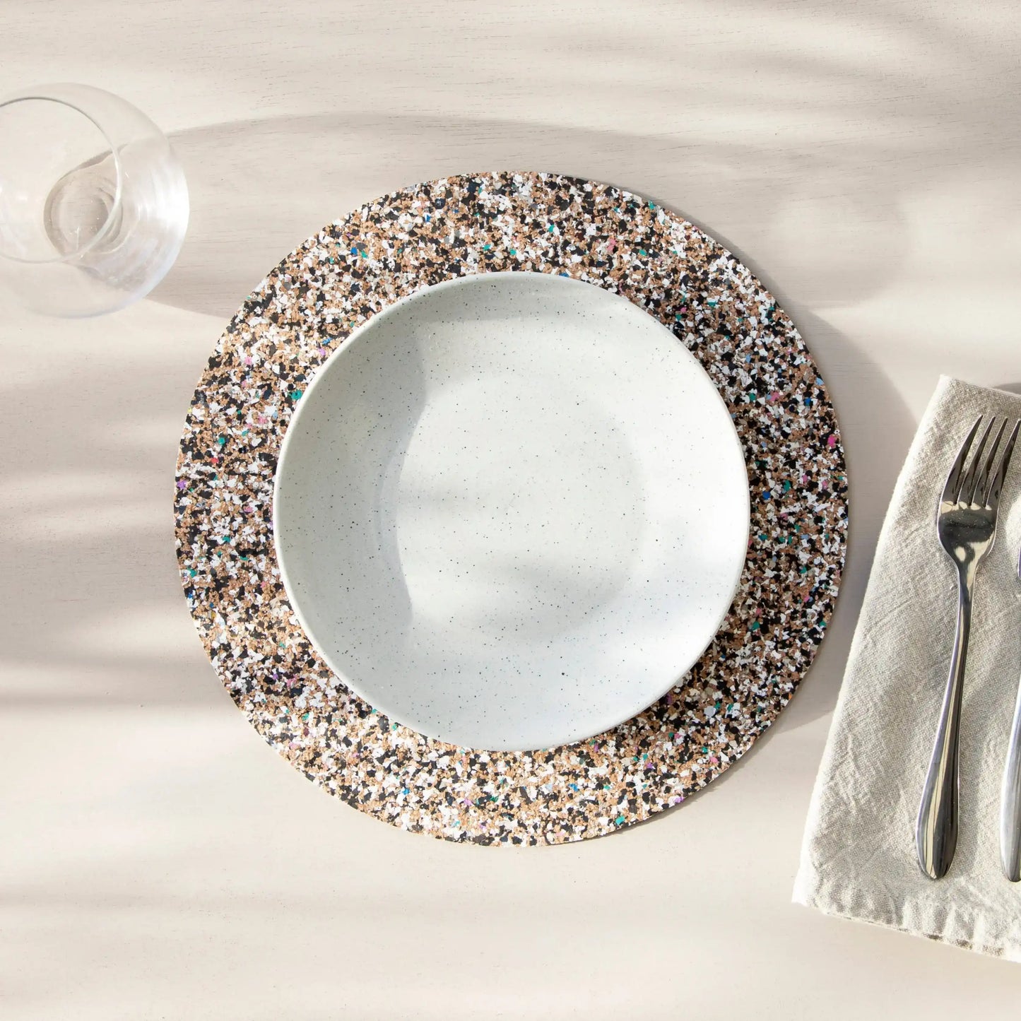 Beach Clean Placemats | Round | Set of 4
