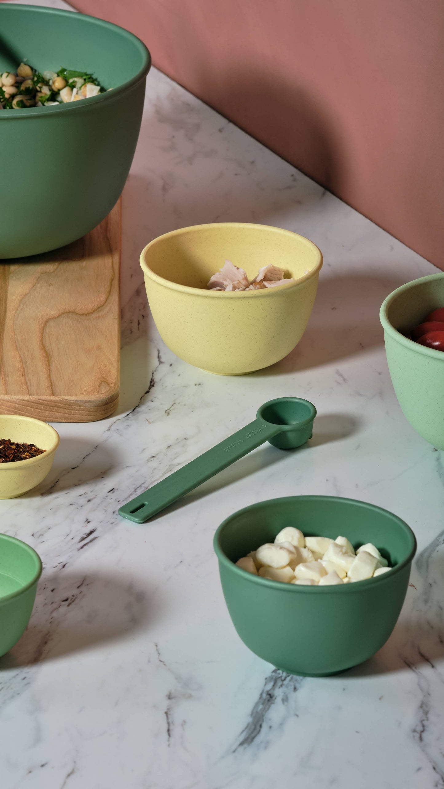 Mixing Bowl Set - Bamboozle - 5-Piece - Dishwasher Safe