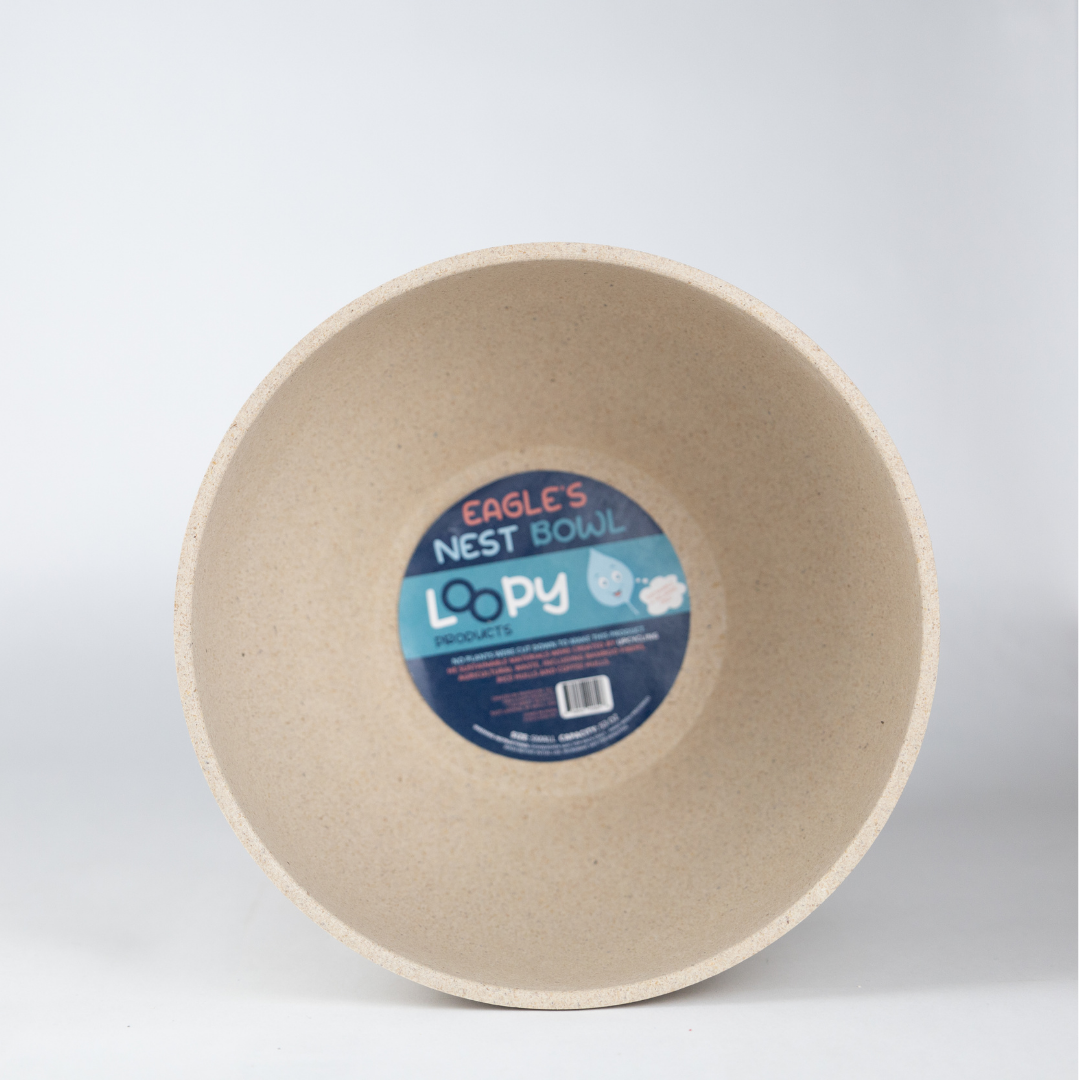 Loopy Products - Sustainable Bamboo Reusable Small Serving Bowl w/o Lid