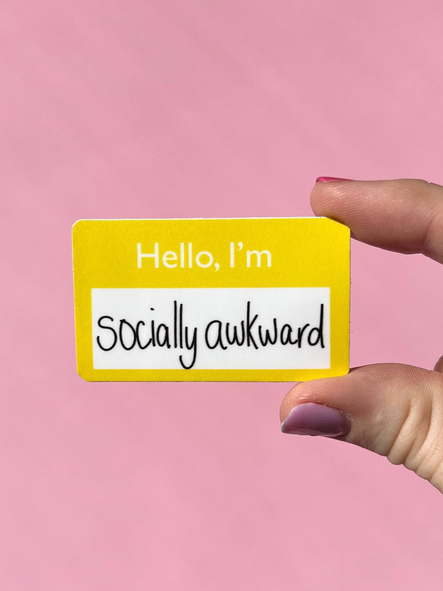 Uplifter Sticker - Socially Awkward Sticker