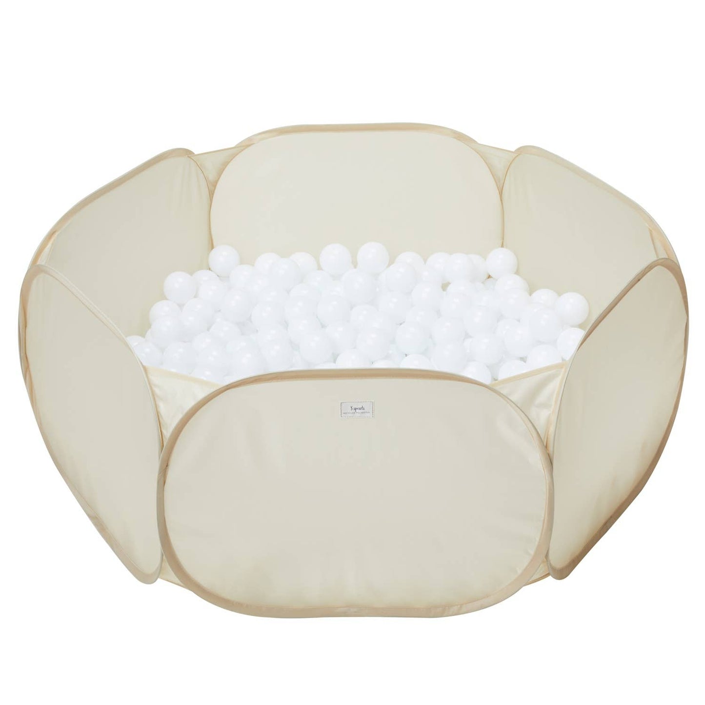 3 Sprouts - Kids Ball Pit with Recycled Fabric (balls not incl.)