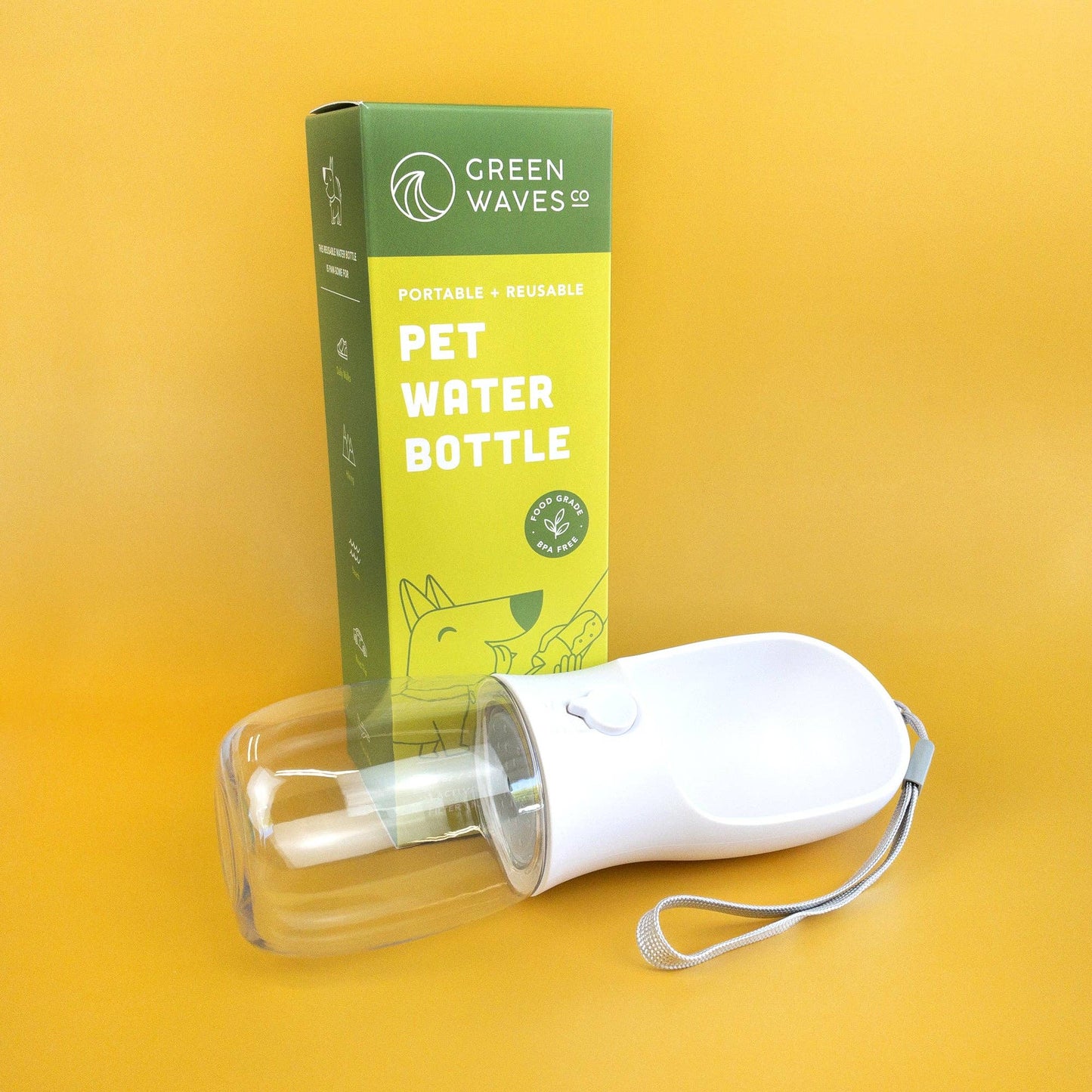 Green Waves Co. - Pet Water Bottle