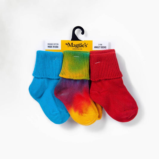Maggie's Organics - Baby & Toddler Socks - Multi-Color