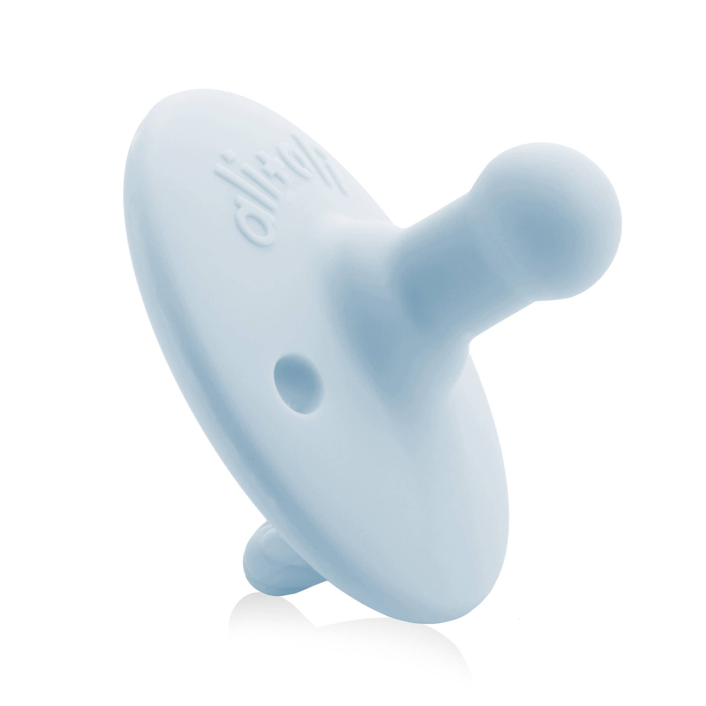 Ali+Oli - Pacifier Set Round (Iron & Sky)