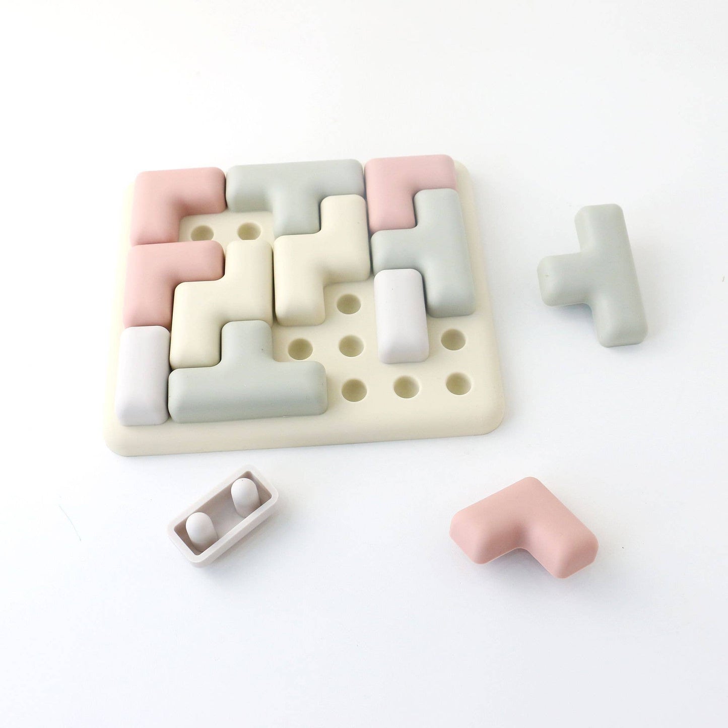 Ali+Oli - Pentomino Silicone Puzzle – Montessori Shape & Logic Toy