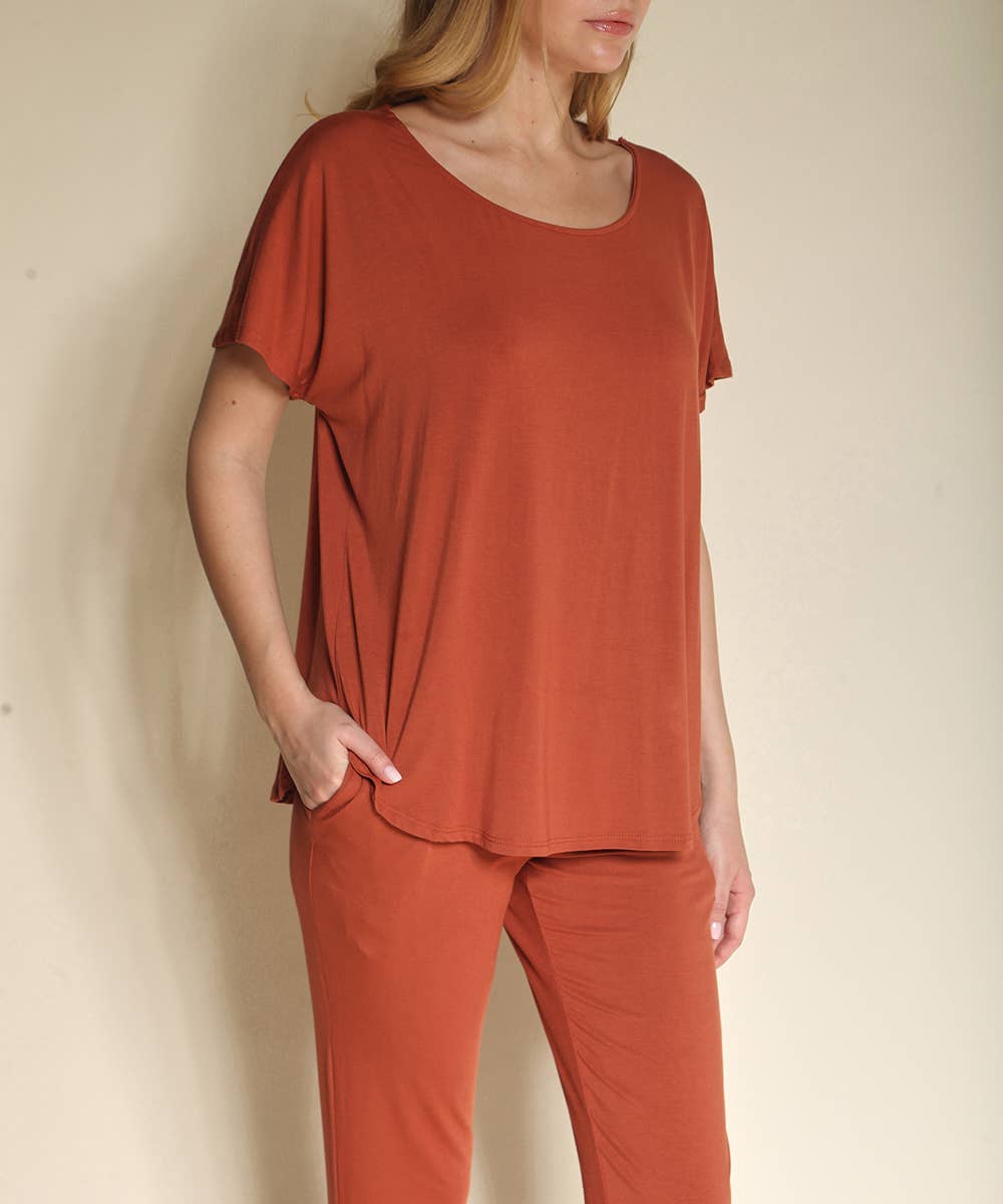 Studio Ko Clothing - BAMBOO CASUAL DOLMAN SLEEVE TOP