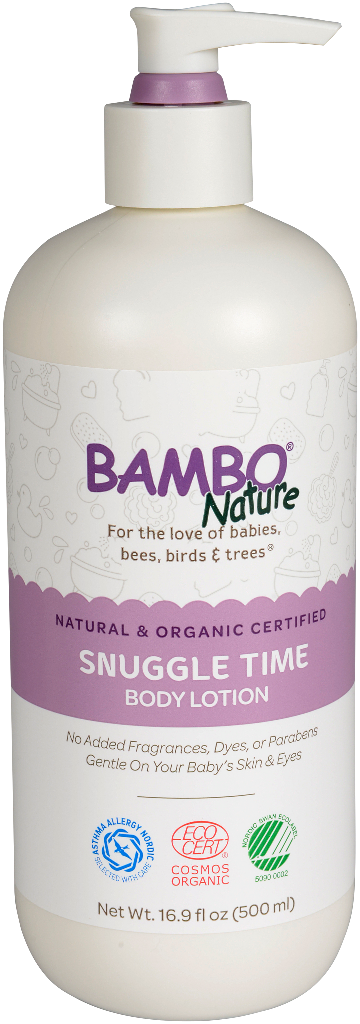 Bambo Nature USA - Bambo Nature Snuggle Time - Body Lotion 16.9oz