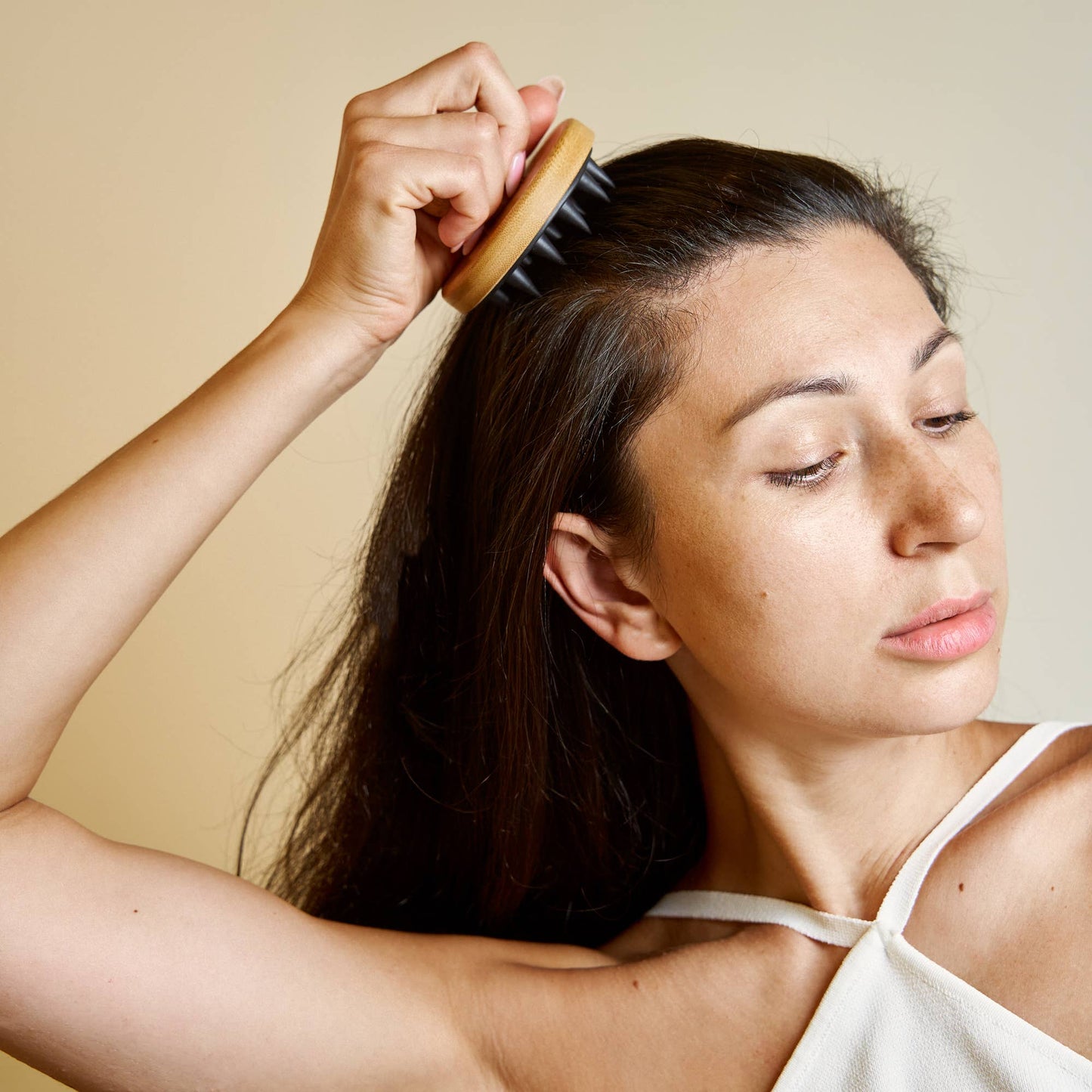 Bamboo Switch - Bamboo + Silicone Scalp & Body Massager | Faire Market