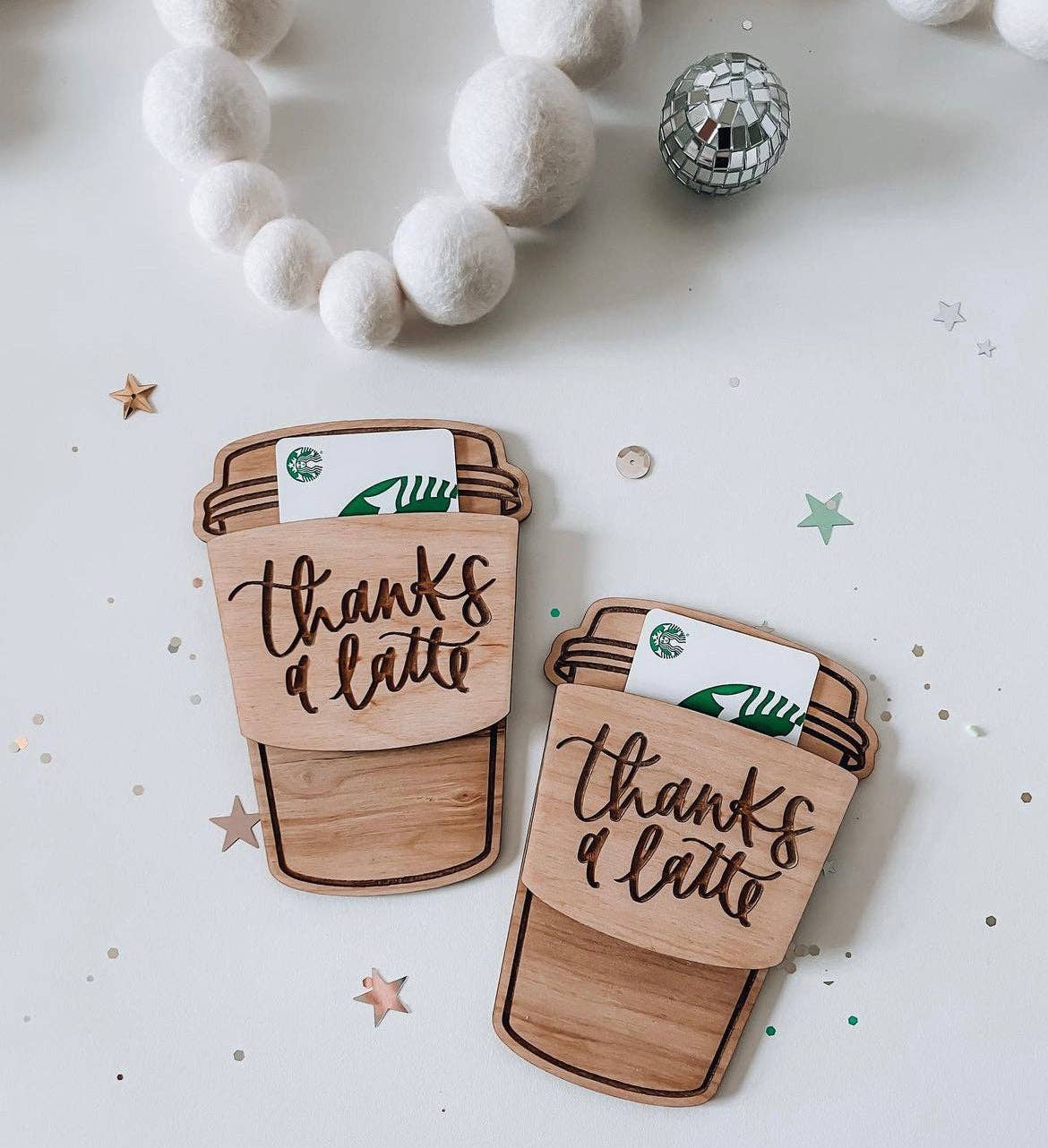 Coffee Giftcard Holder