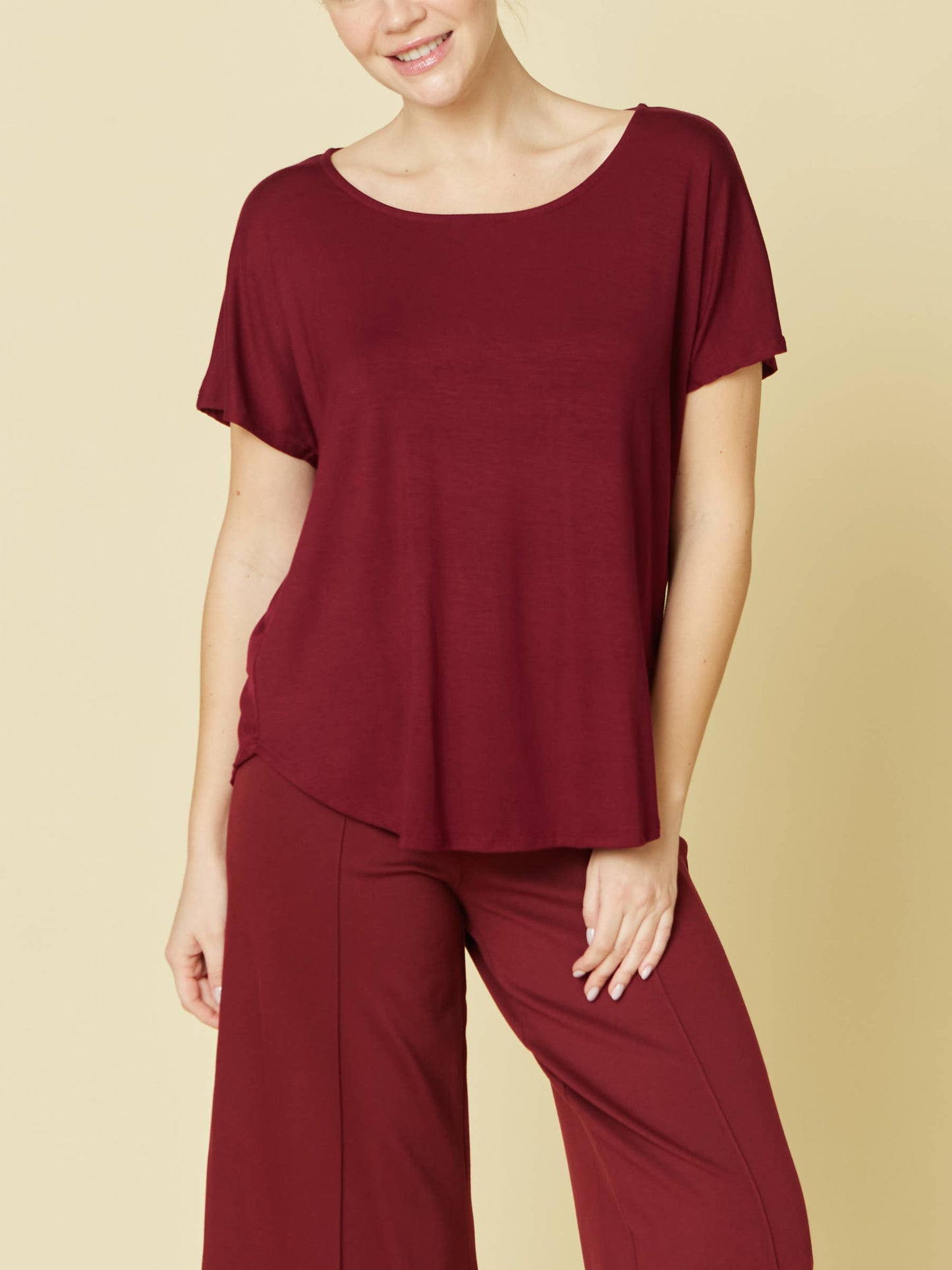 Studio Ko Clothing - BAMBOO CASUAL DOLMAN SLEEVE TOP