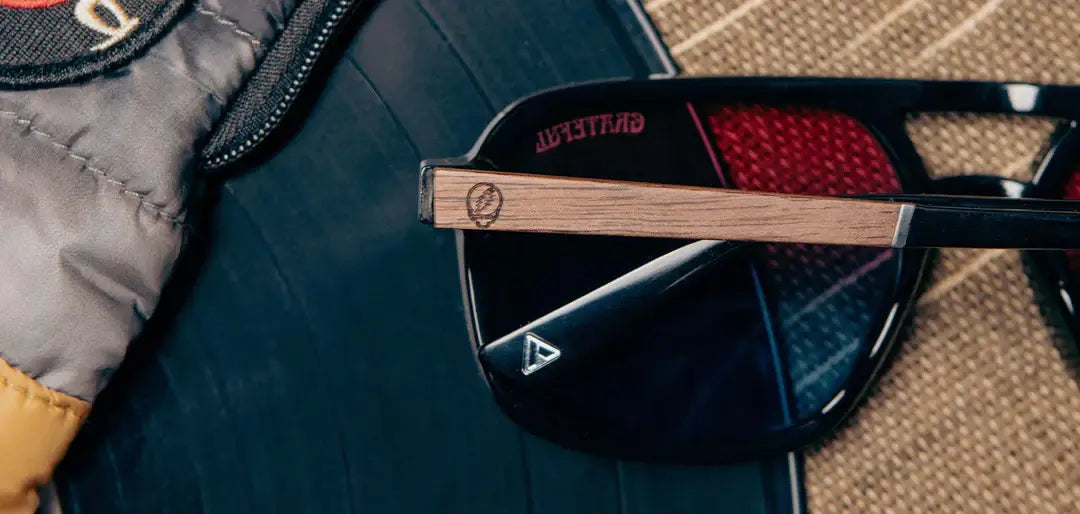 CAMP Eyewear - CAMP Glacier Sunglasses - Grateful Dead Stealie Edition
