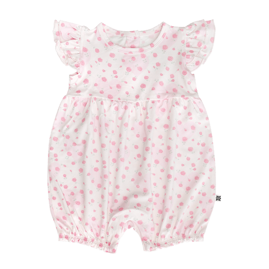 Double Love Bamboo Ruffle Romper