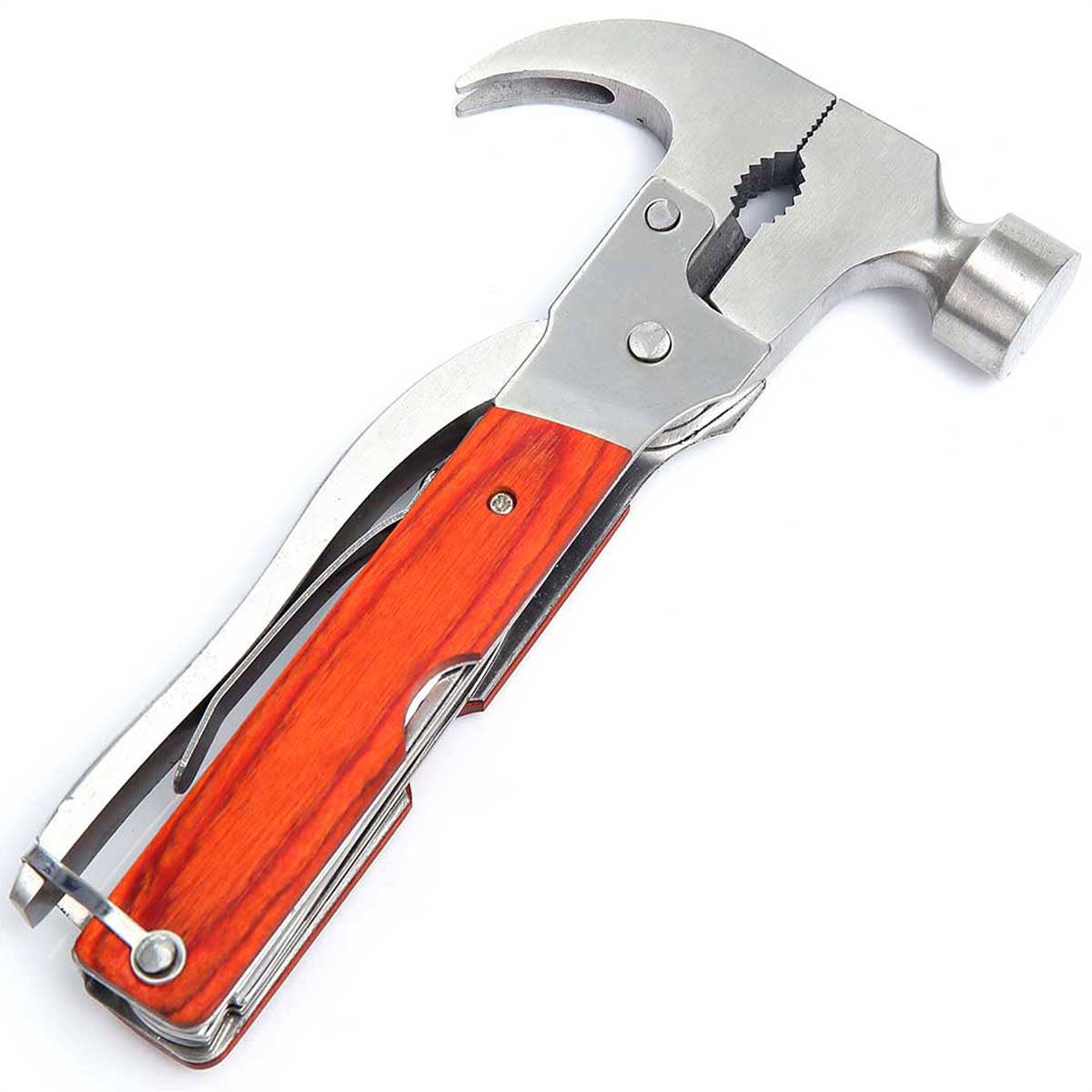 Mad Man - Hammer Time 12 In 1 | Stainless Steel Multi-Tool Hammer