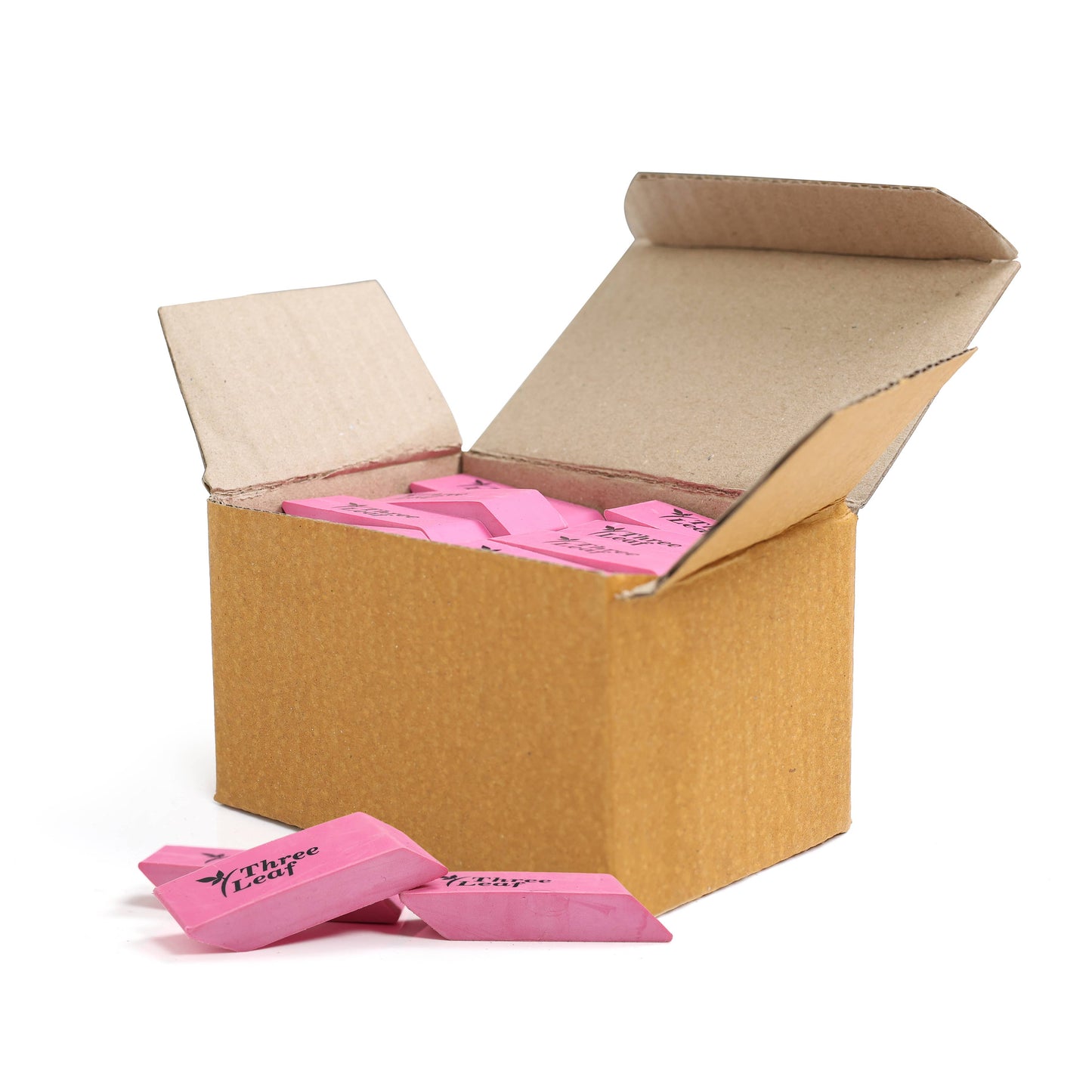 Pink Bevel Eraser (Bulk - 48 count)